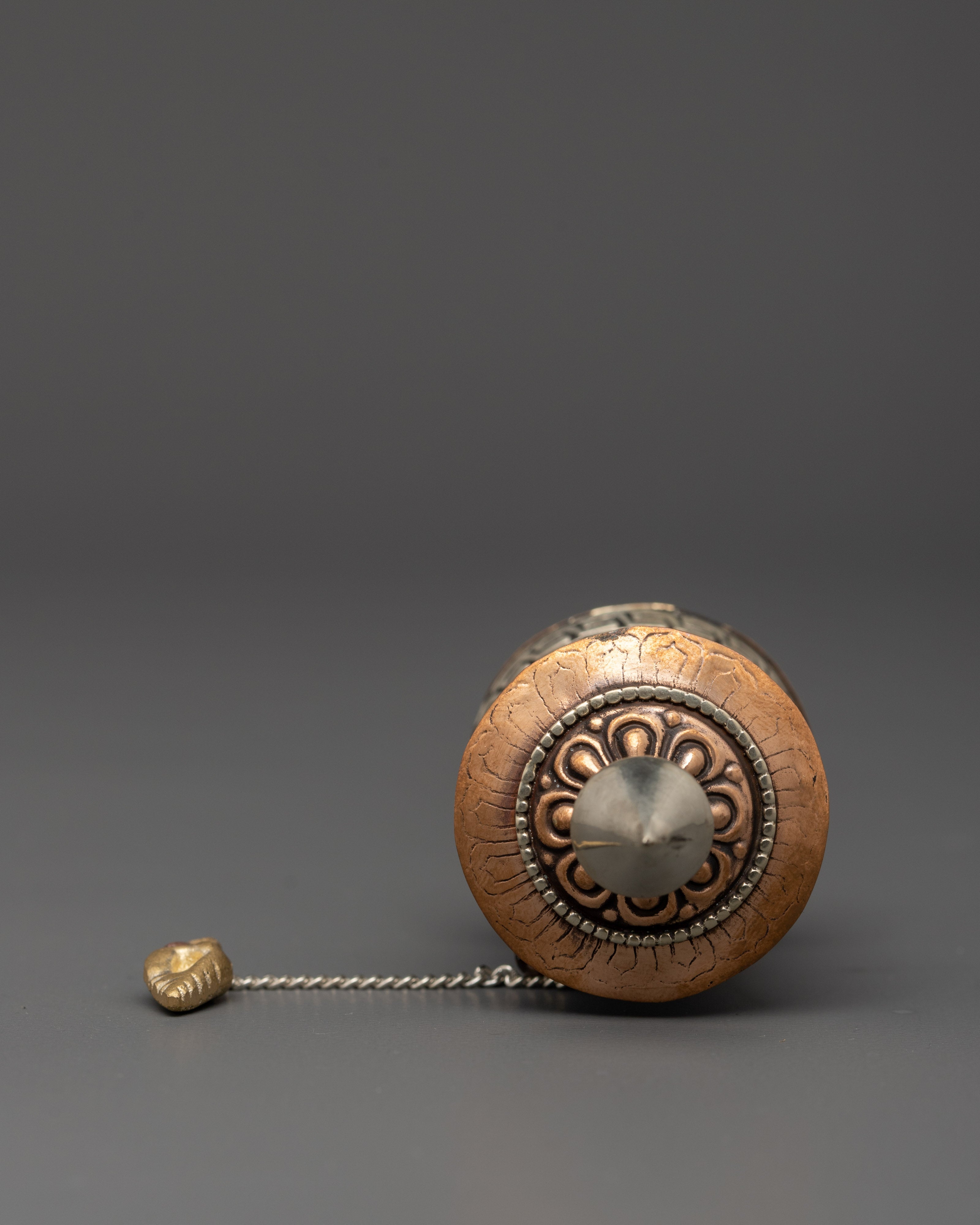 Handheld Tibetan Prayer Wheel | Spiritual Mantra Practice