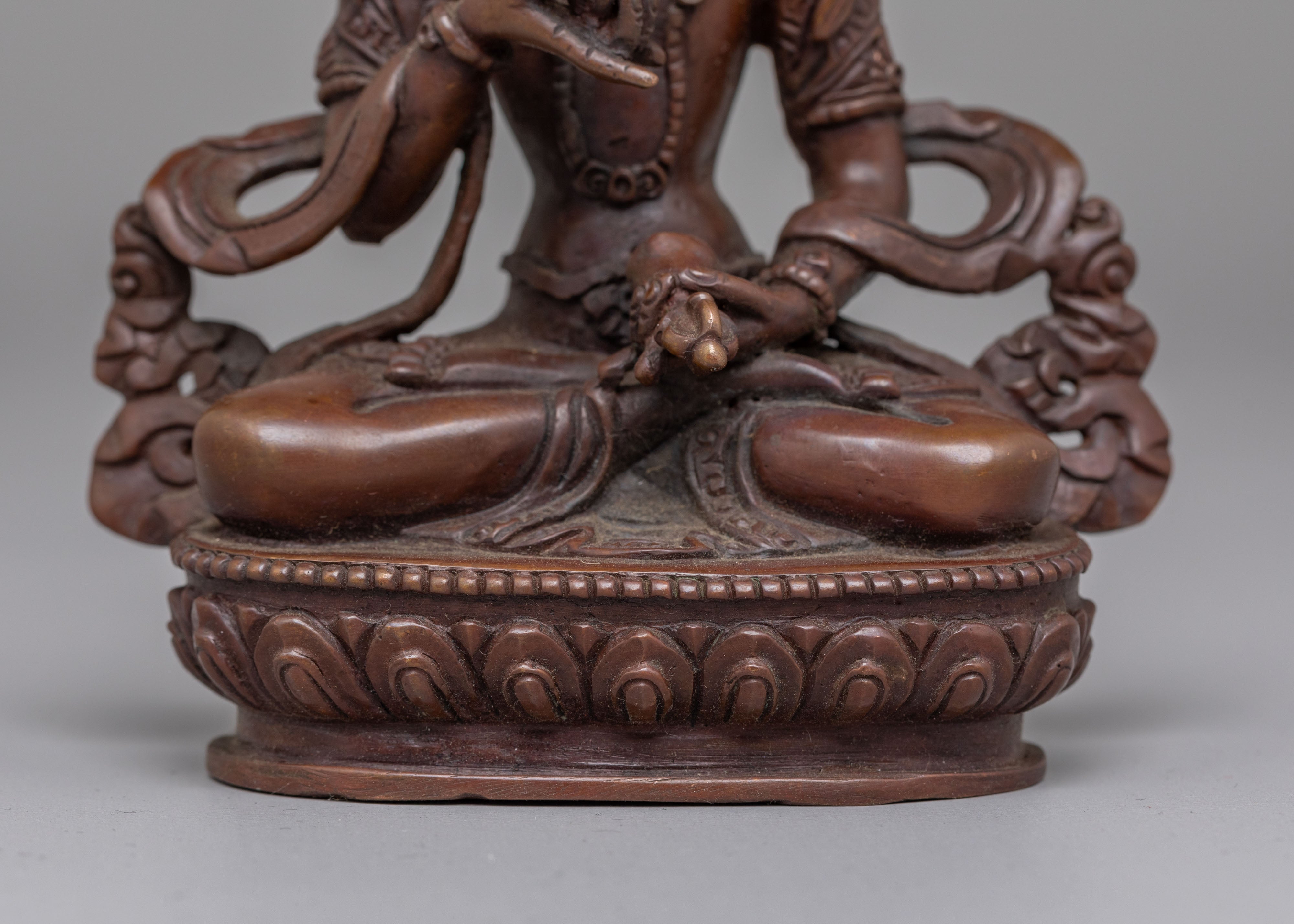 Spiritual Vajrasattva Meditation Statue | Tibetan Buddhism Artwork for Inner Peace