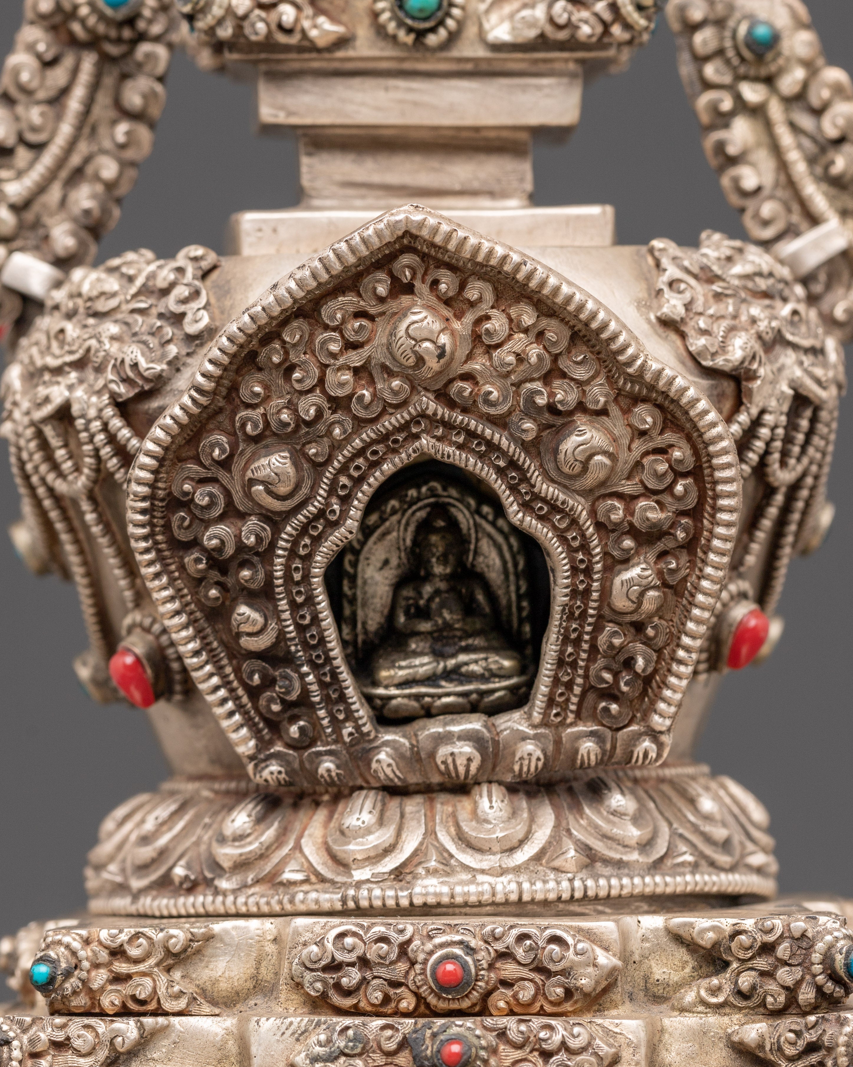Handmade Stupa for Buddhist Ritual | Symbol of Enlightenment