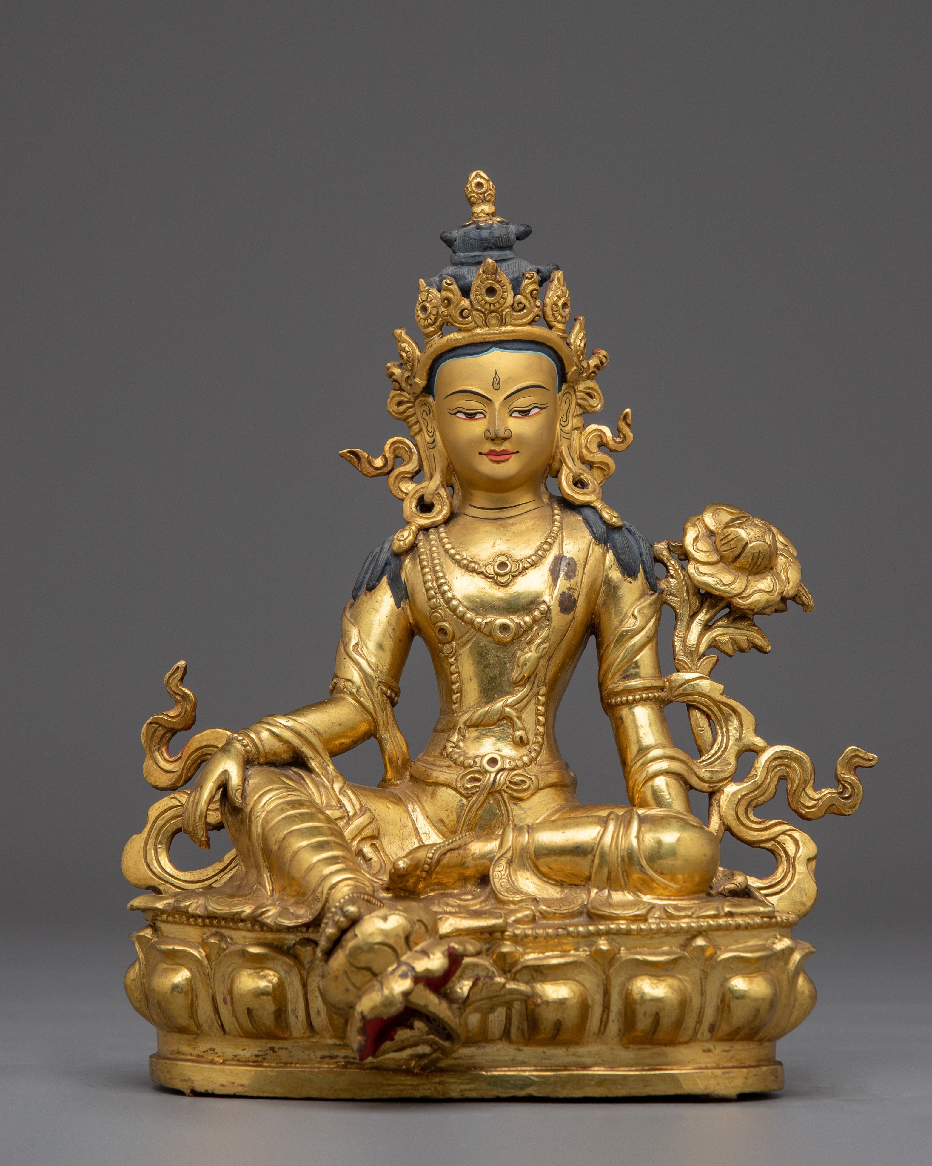 Golden Avalokiteshvara Statue