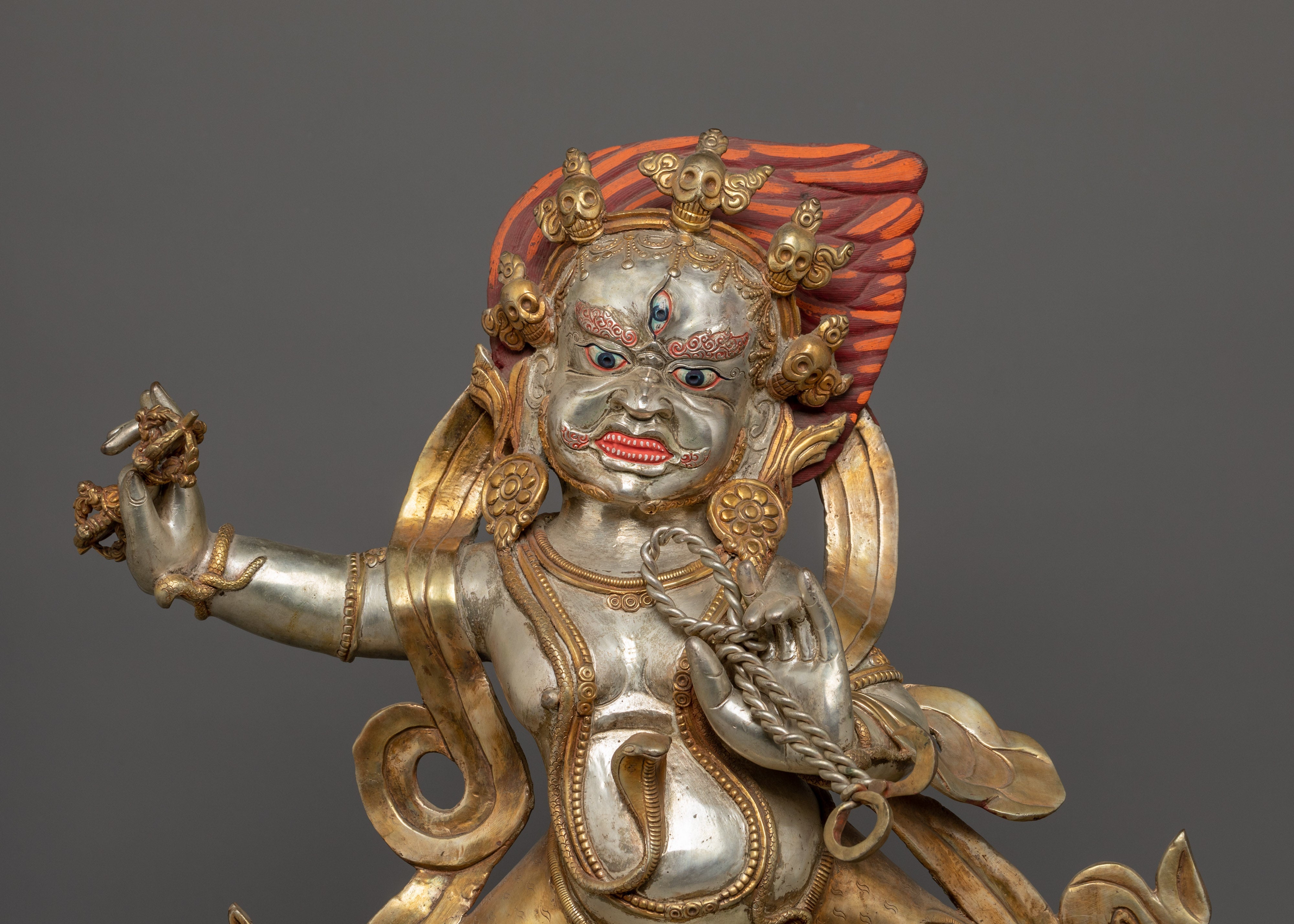 Vajrapani Wrathful Deity Statue | Fierce Guardian of Buddhism