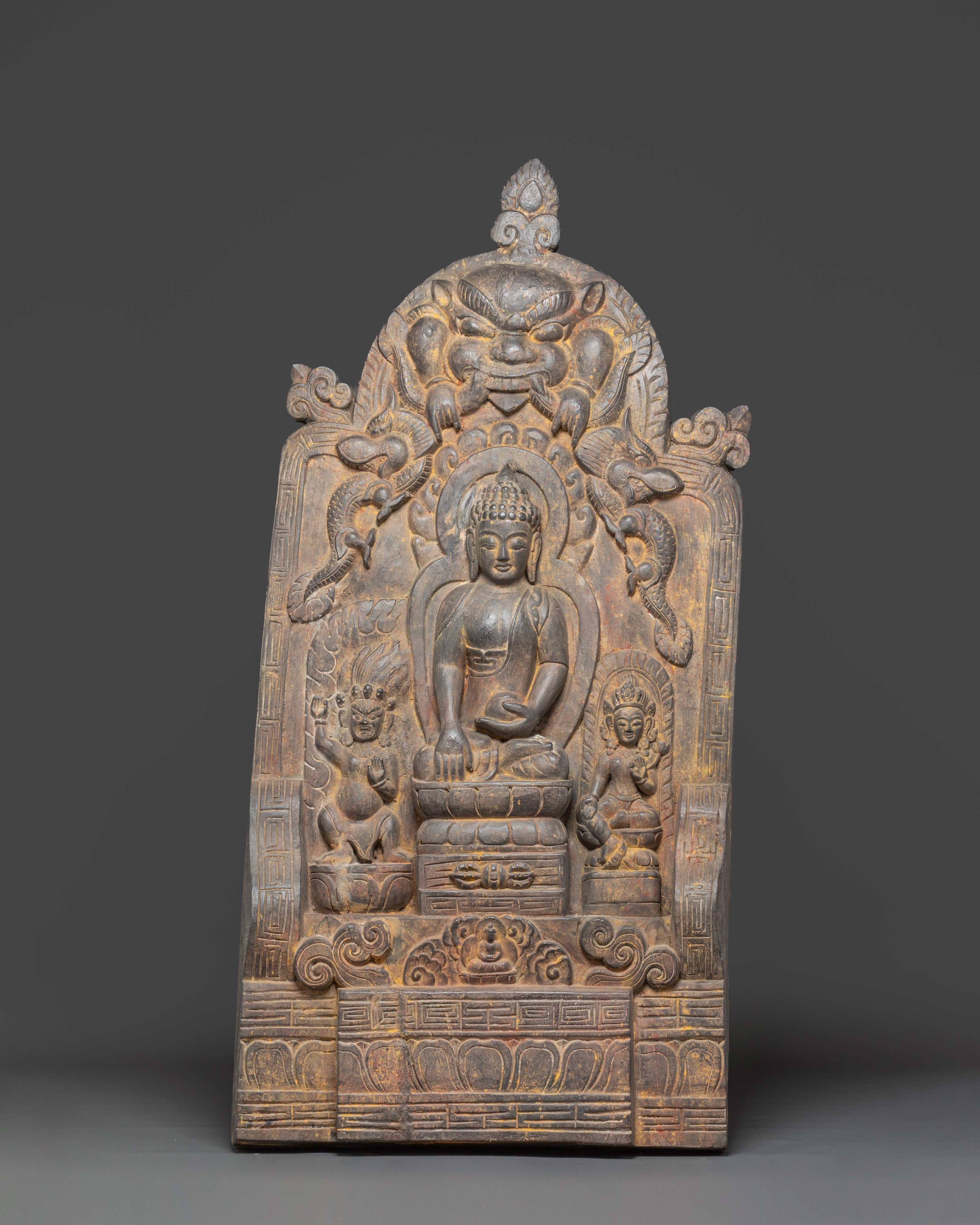 Shakyamuni Buddha Wooden Sculpture | Historical Buddha