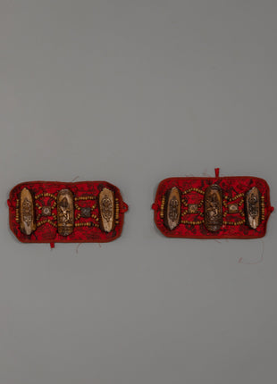 Tibetan Bone Rugen (Rus-Gyan) | Sacred Ritual Adornment Set