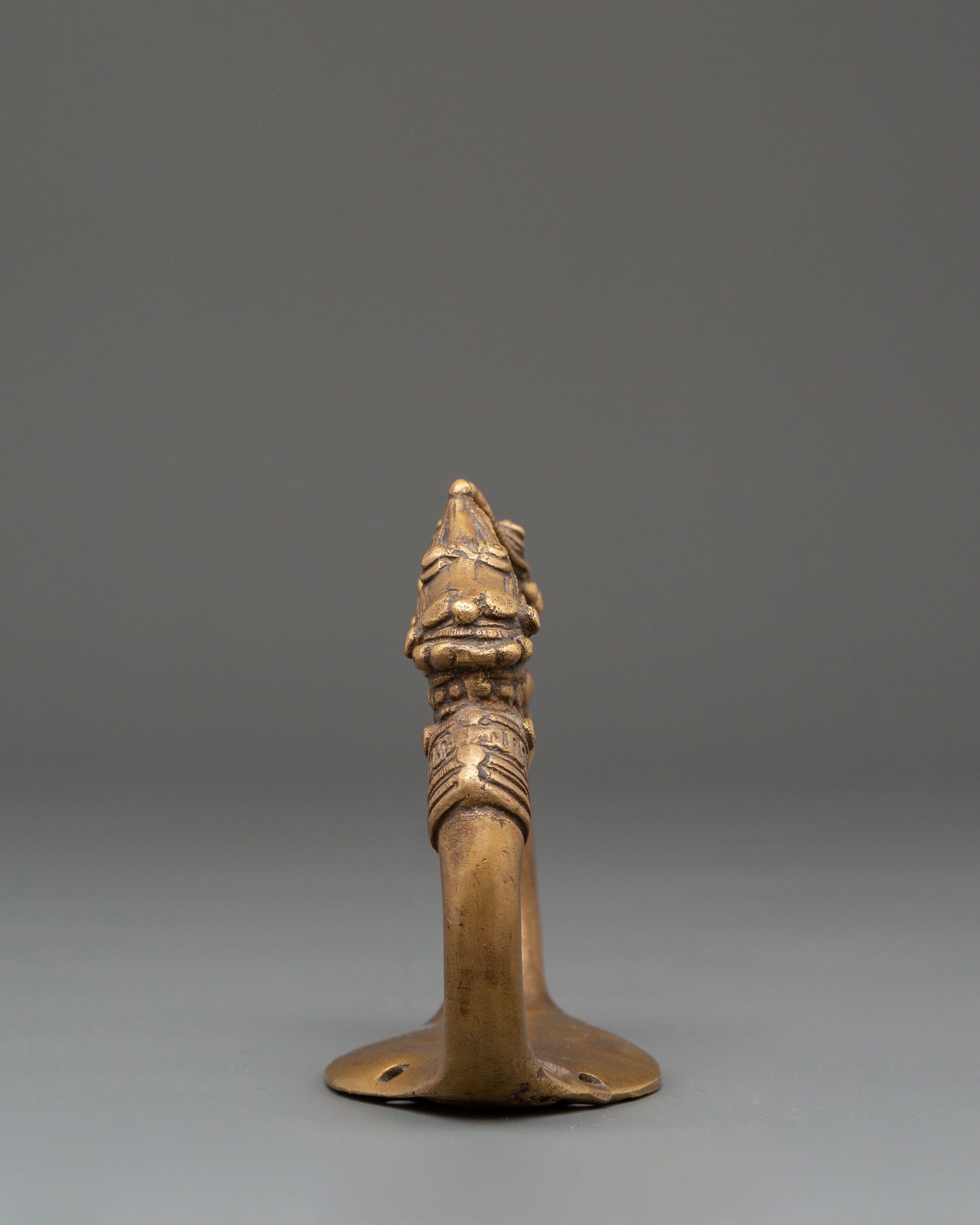 Handmade Brass Door Handle | Unique Animal Motif for Door Decor