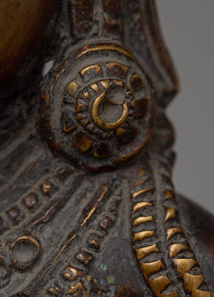 Handcrafted Vajrasattva Statue | Tibetan Buddhist Deity