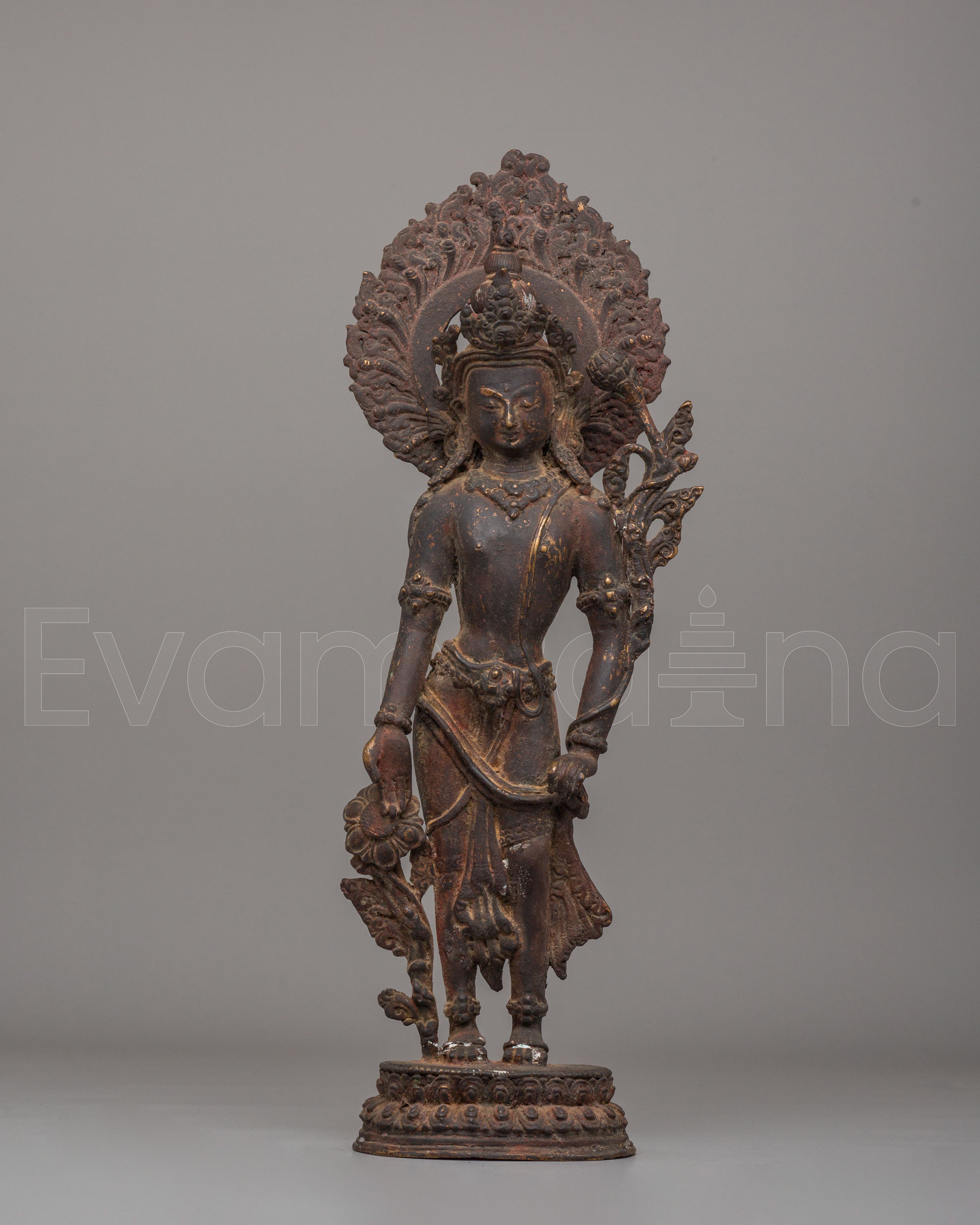 Traditional Buddhist Padmapani Statue