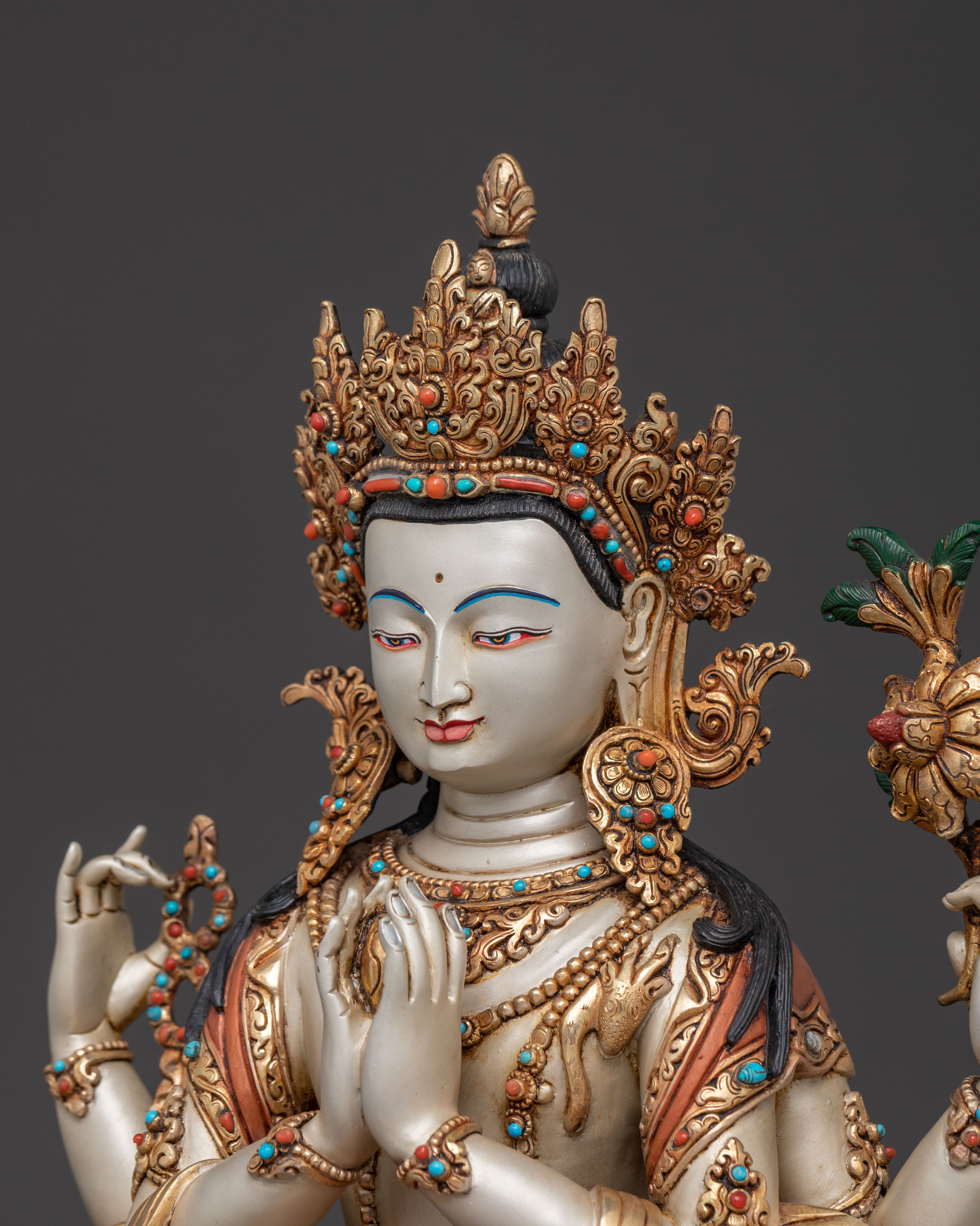 Chenrezig Avalokiteshvara Statue | Infinite Mercy, Compassion, and Spiritual Protection