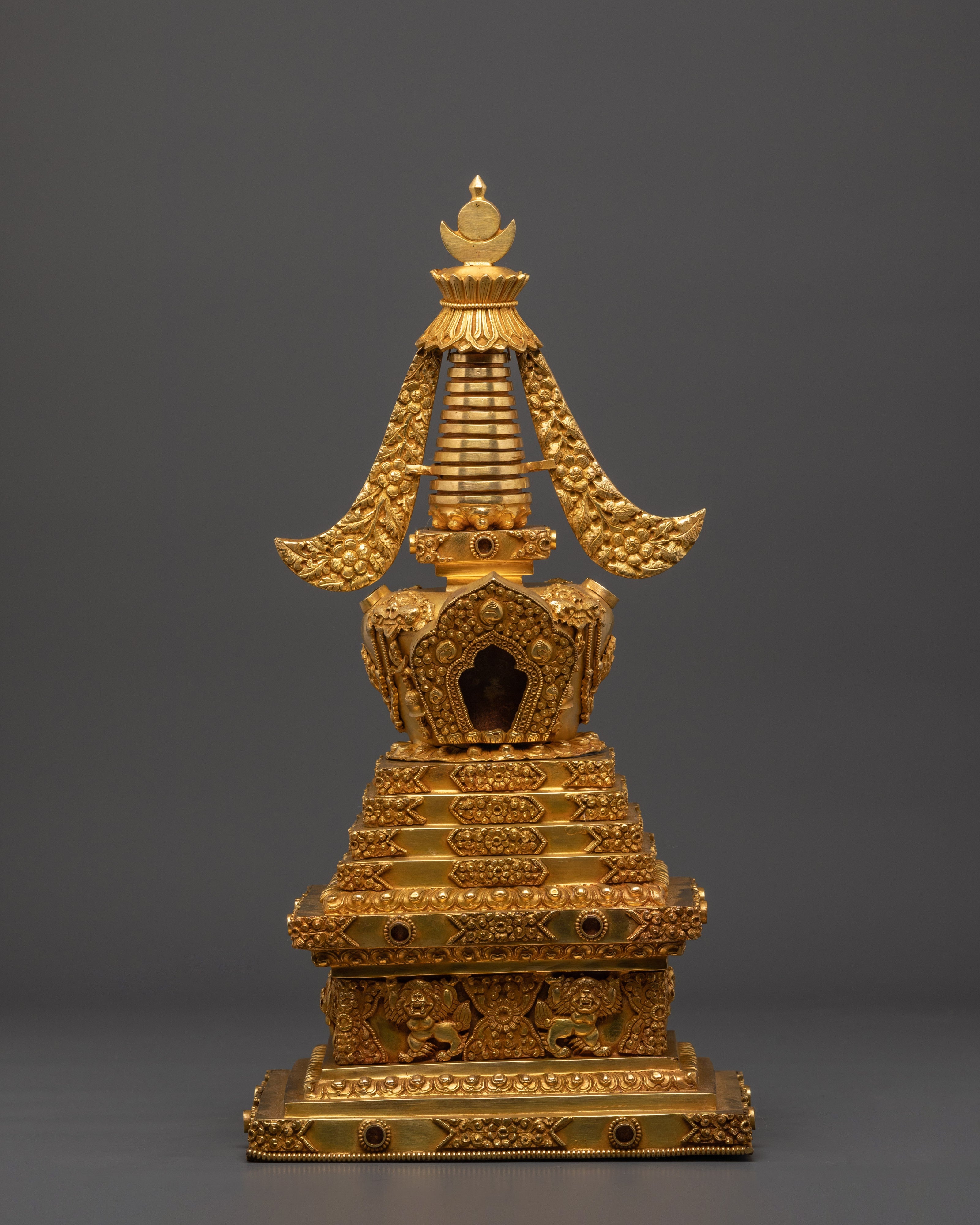 Spiritual Stupa Sculpture