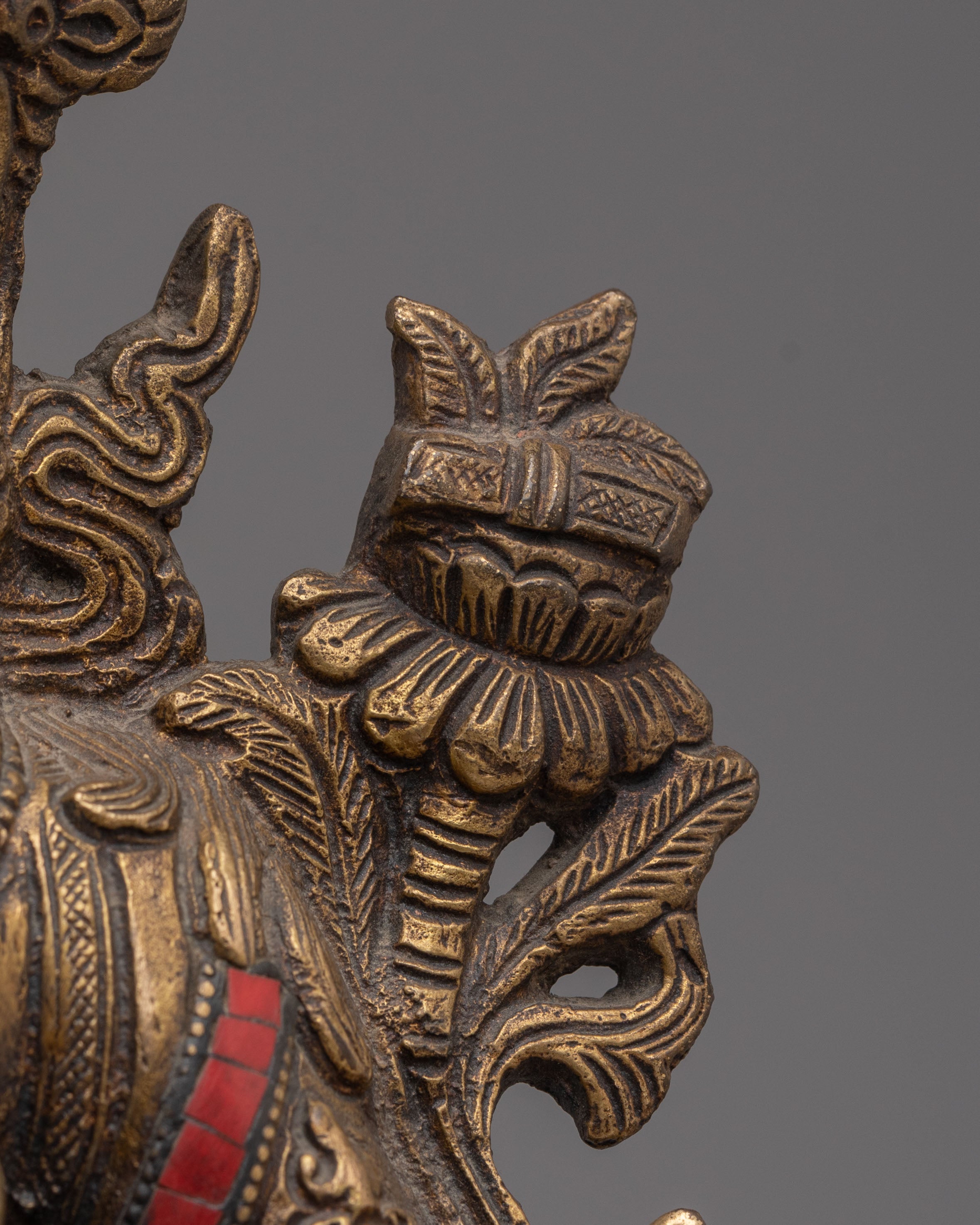 Handcrafted Manjushri Statue of Wisdom | Manjushri Statue for Insight and Clarity