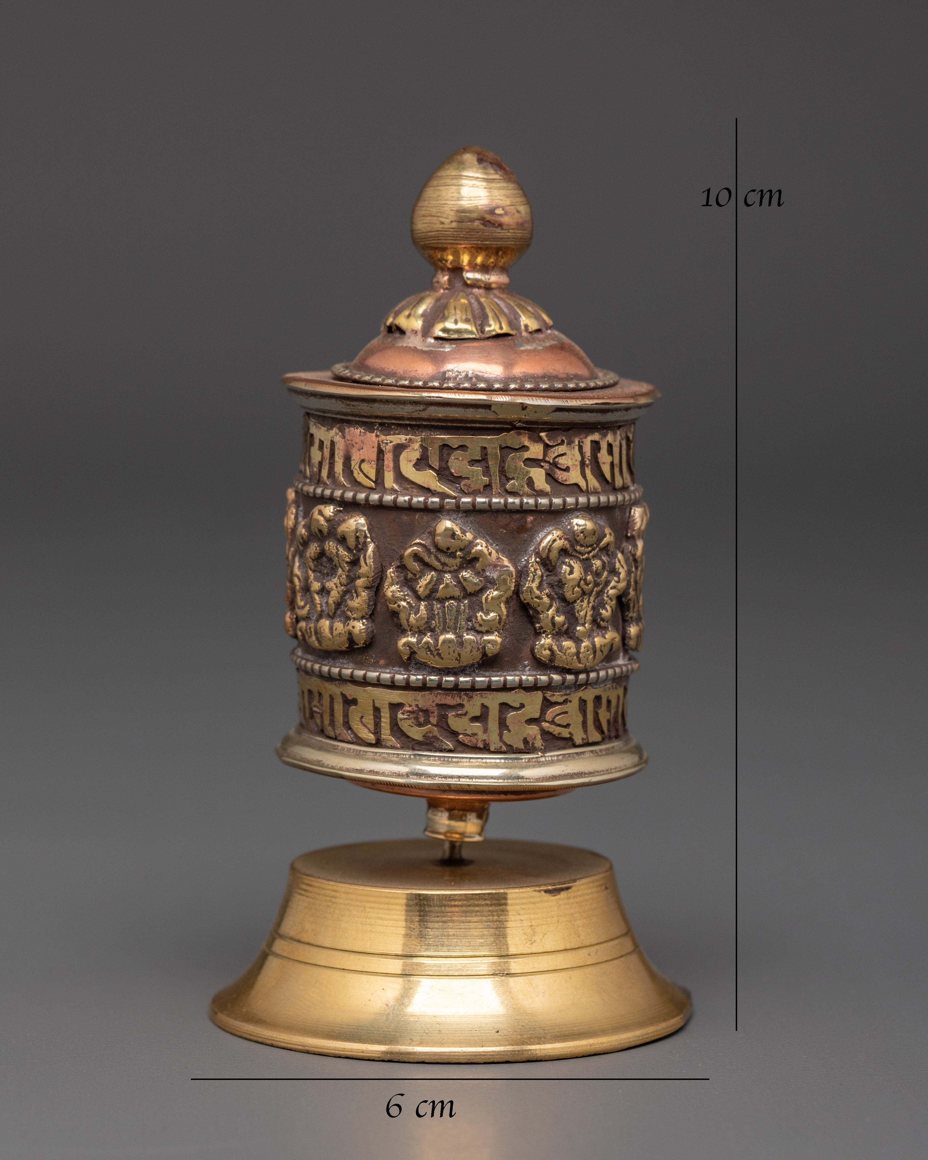 Buddhist Spiritual Wheel | Prayer Wheel For Meditation & Rituals