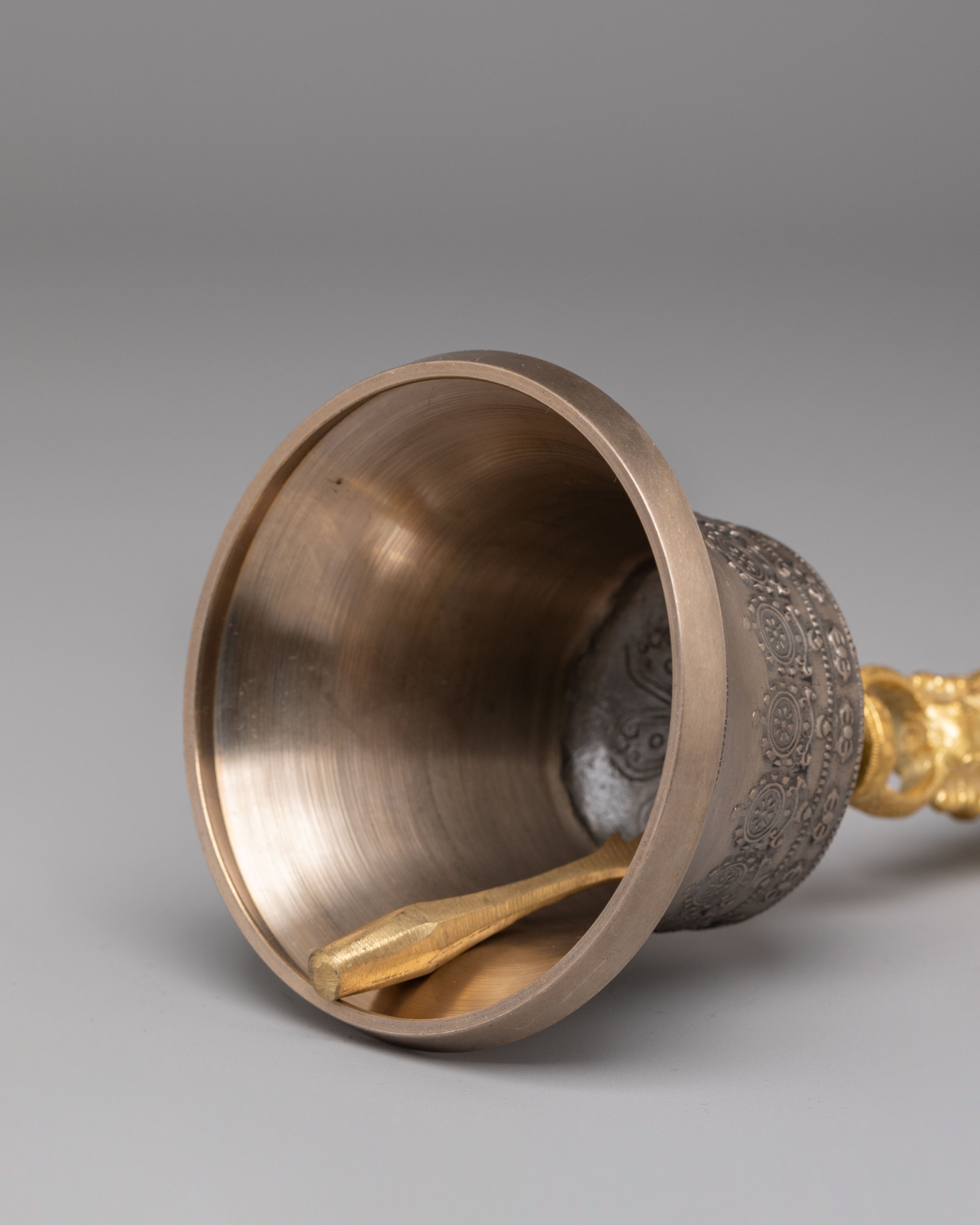 Buddhist Ritual Dorje and Bell Set | Sacred Vajrayana Meditation Tools