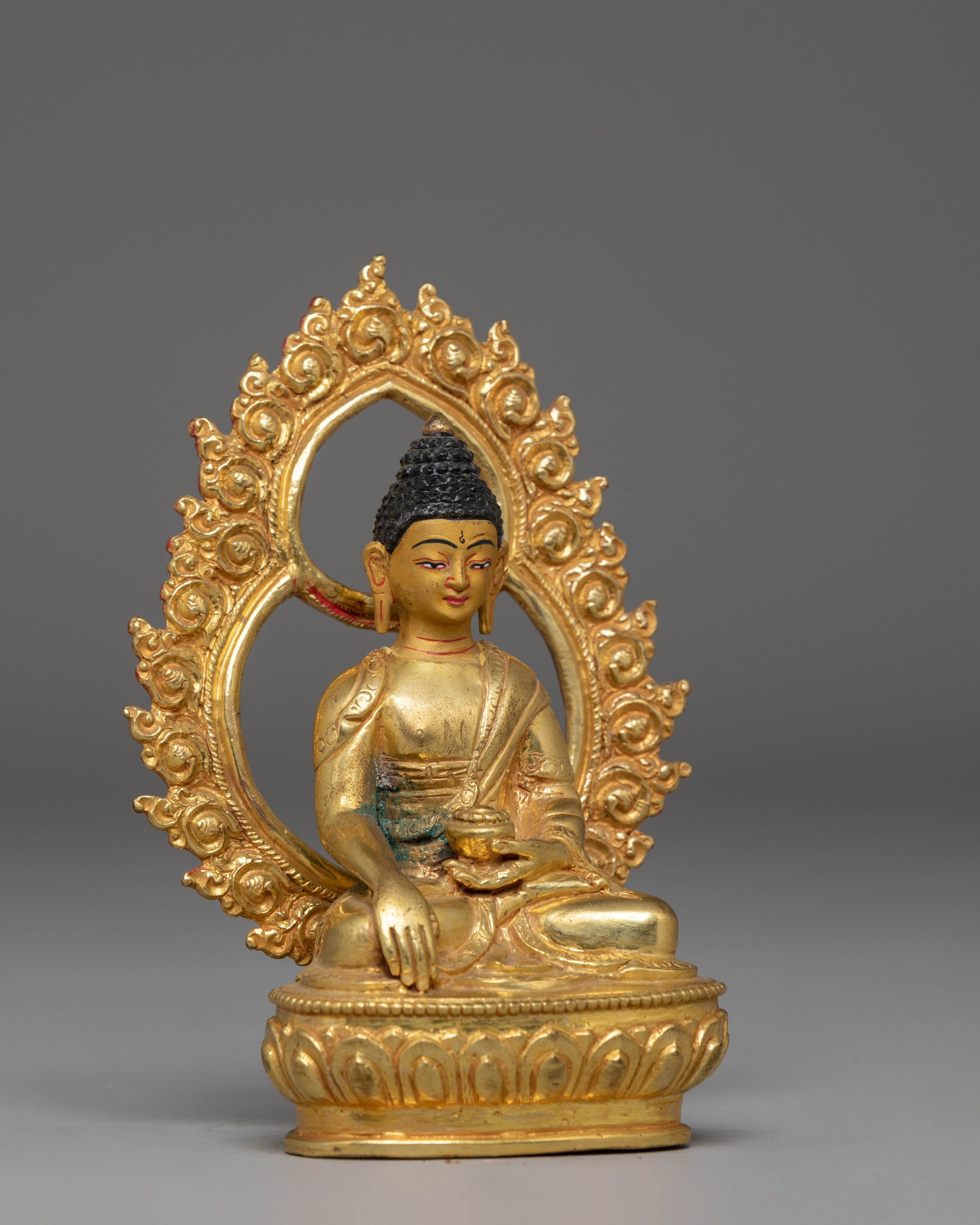 Shakyamuni Buddha Sacred Altar Statue | Himalayan Buddhist Art