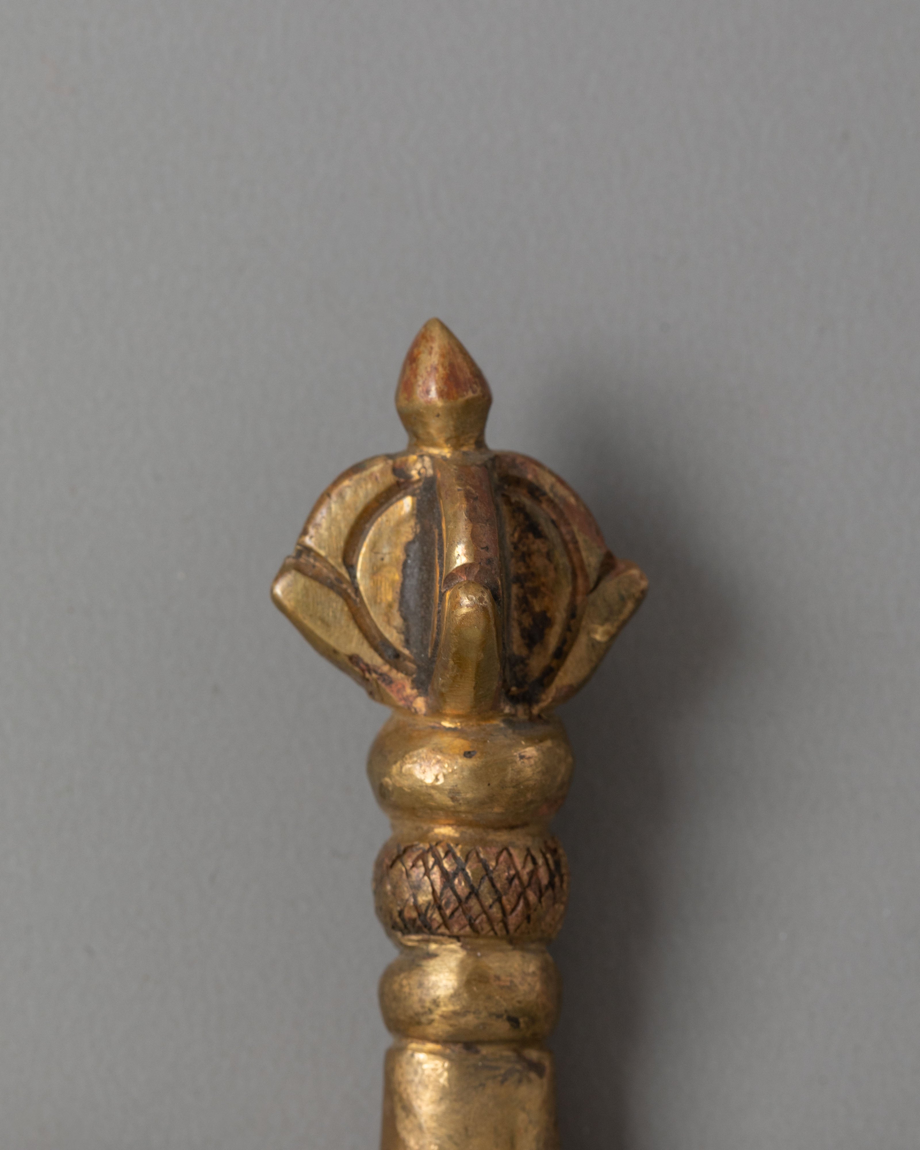 Tibetan Kartika Knife for Ritual Use | Symbol of Protection