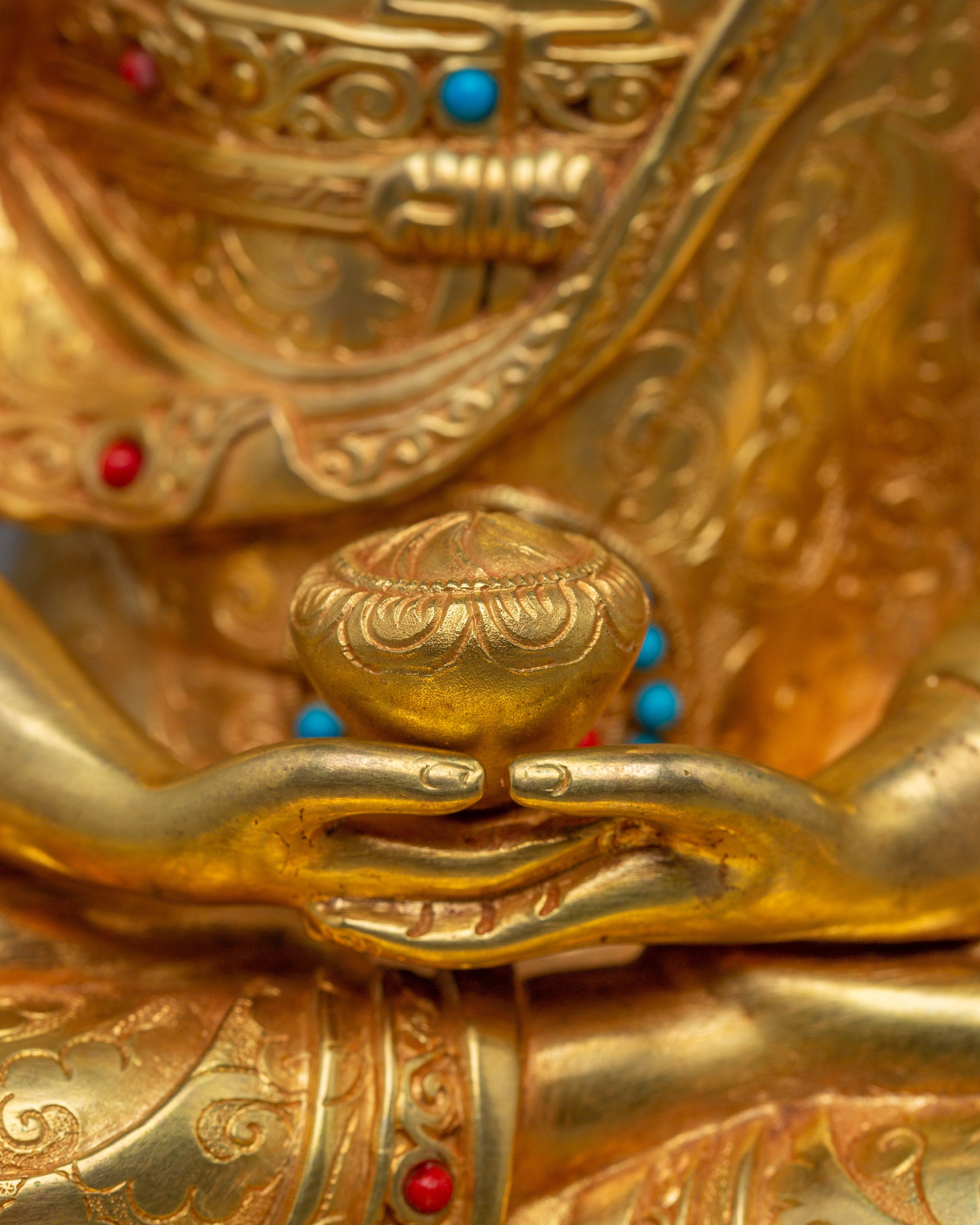 Nepalese Buddhist Art of Amitabha Buddha | Buddha of Infinite Light