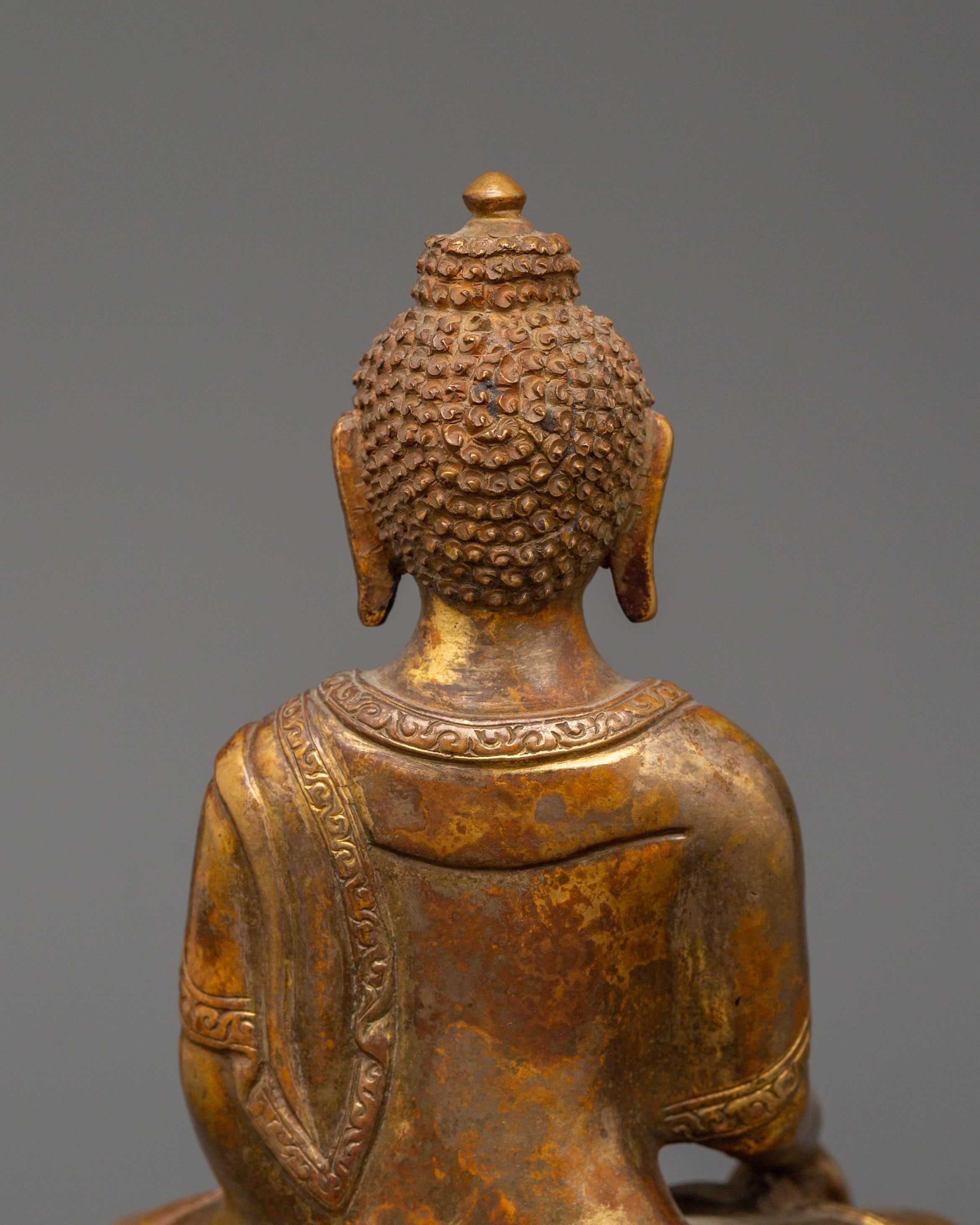 Shakyamuni Buddha with Halo | Meditation Buddha