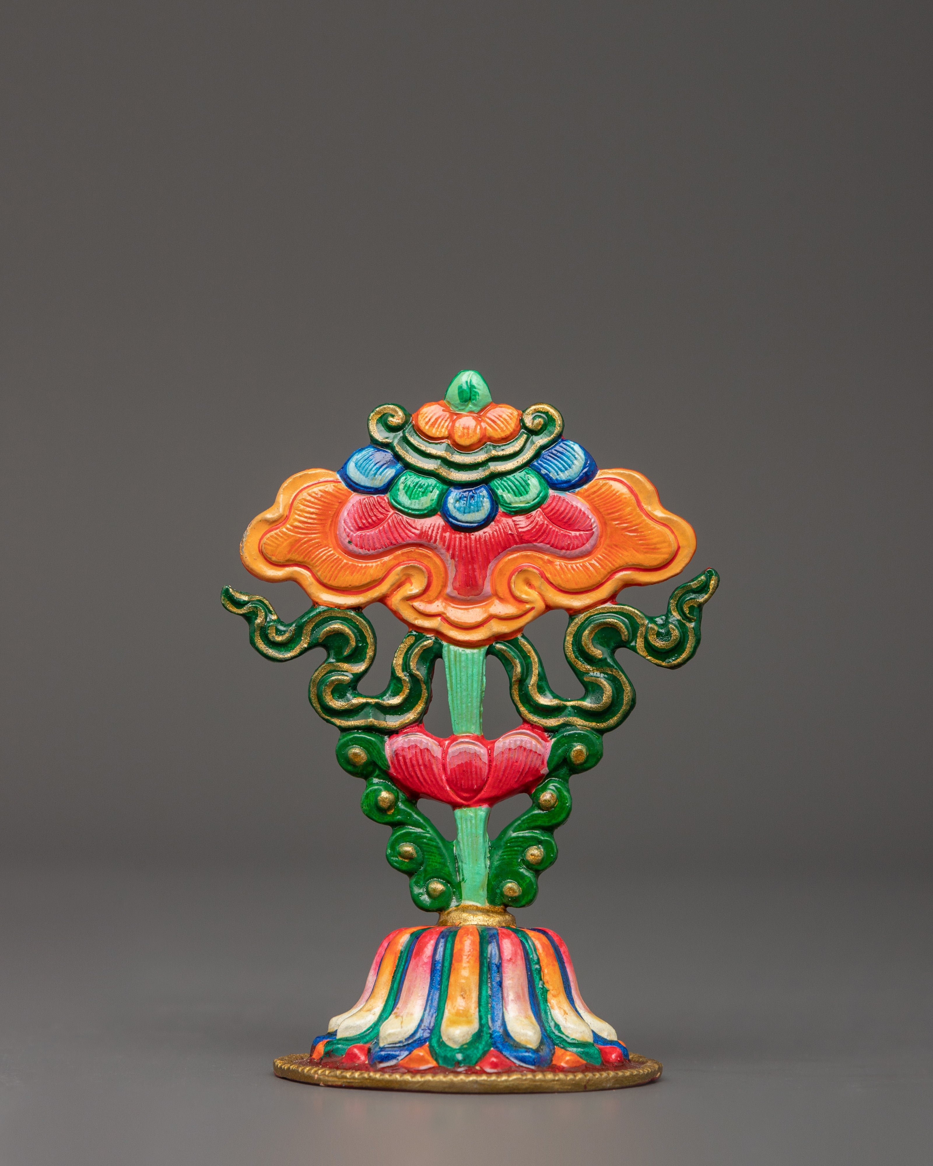 Colorful Buddhist 8 Auspicious Symbols | Buddhist Spiritual Decor