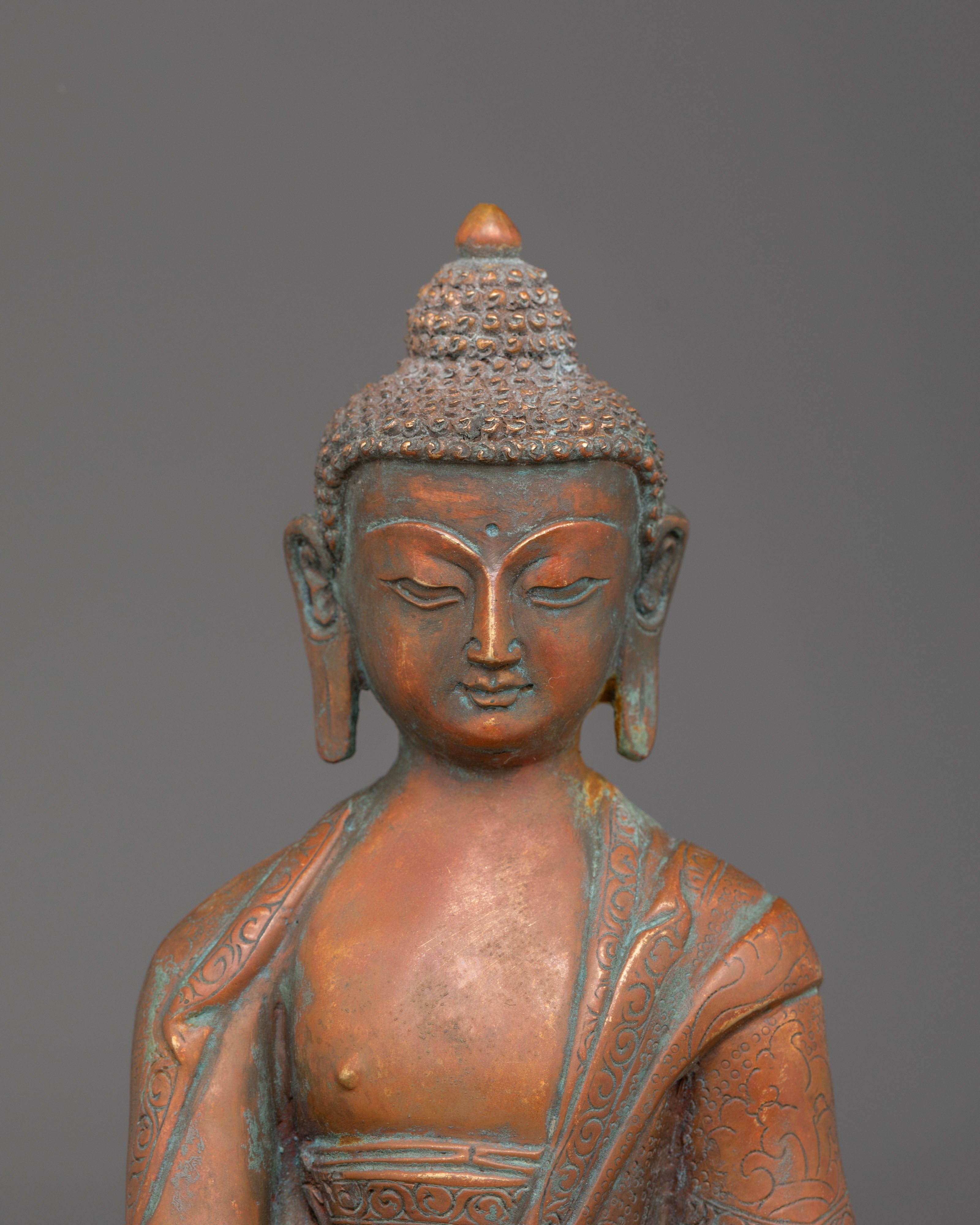 Buddhist Artwork of Shakyamuni Buddha | Peaceful Deity