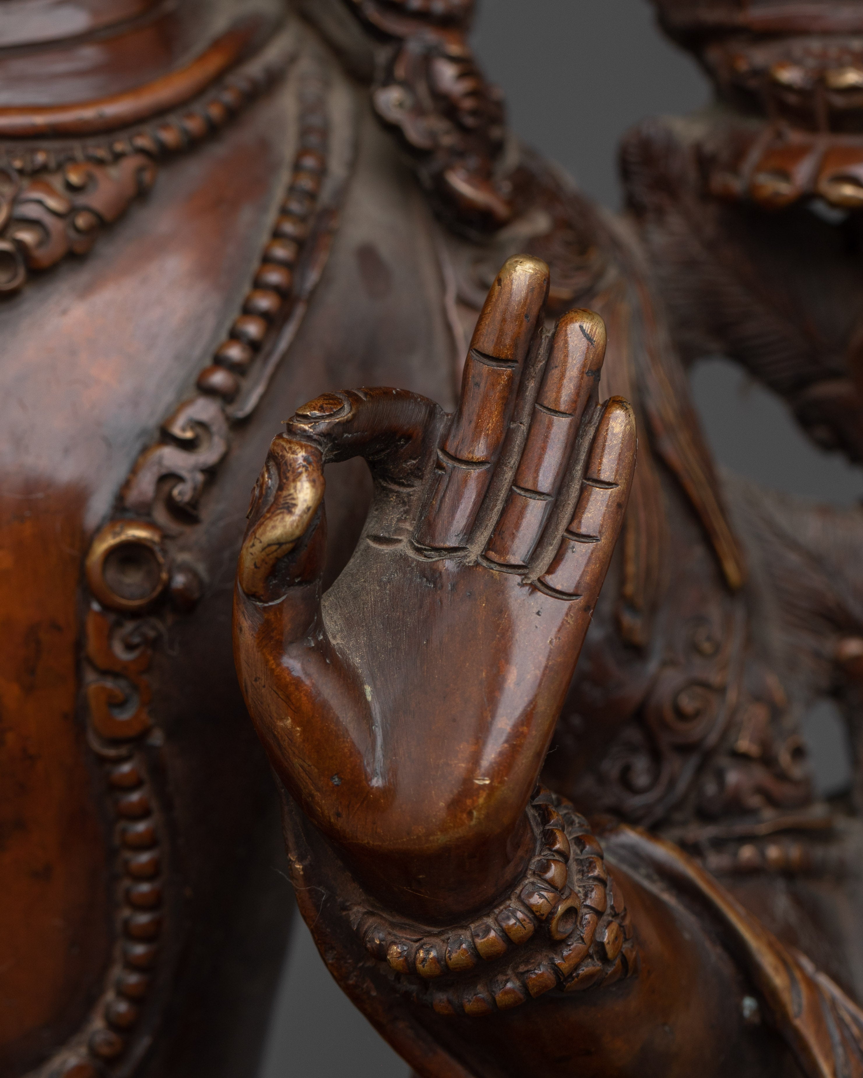 Handcrafted Supreme Wisdom Manjushri Art | Wisdom Bodhisattva Statue