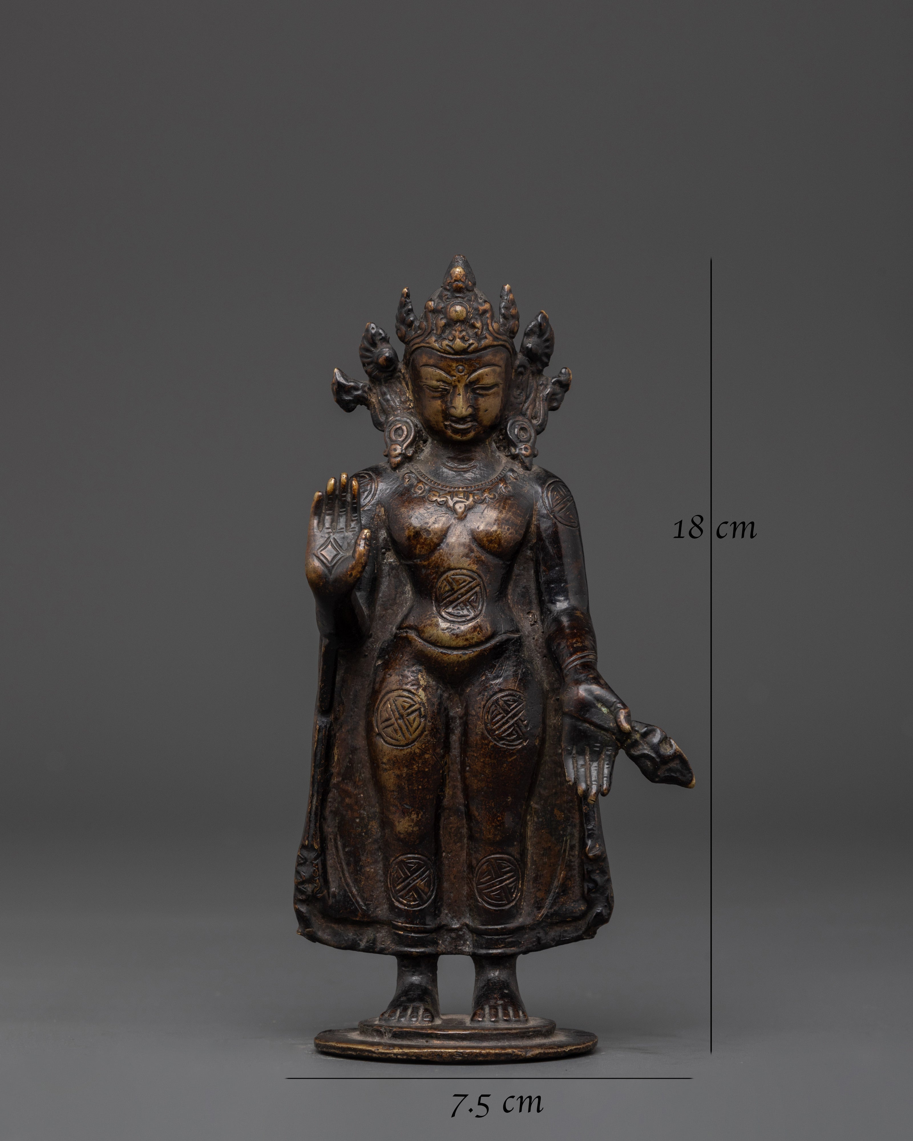 Handcrafted Dipankara Buddha Sculpture | The Buddha of Ancient Times