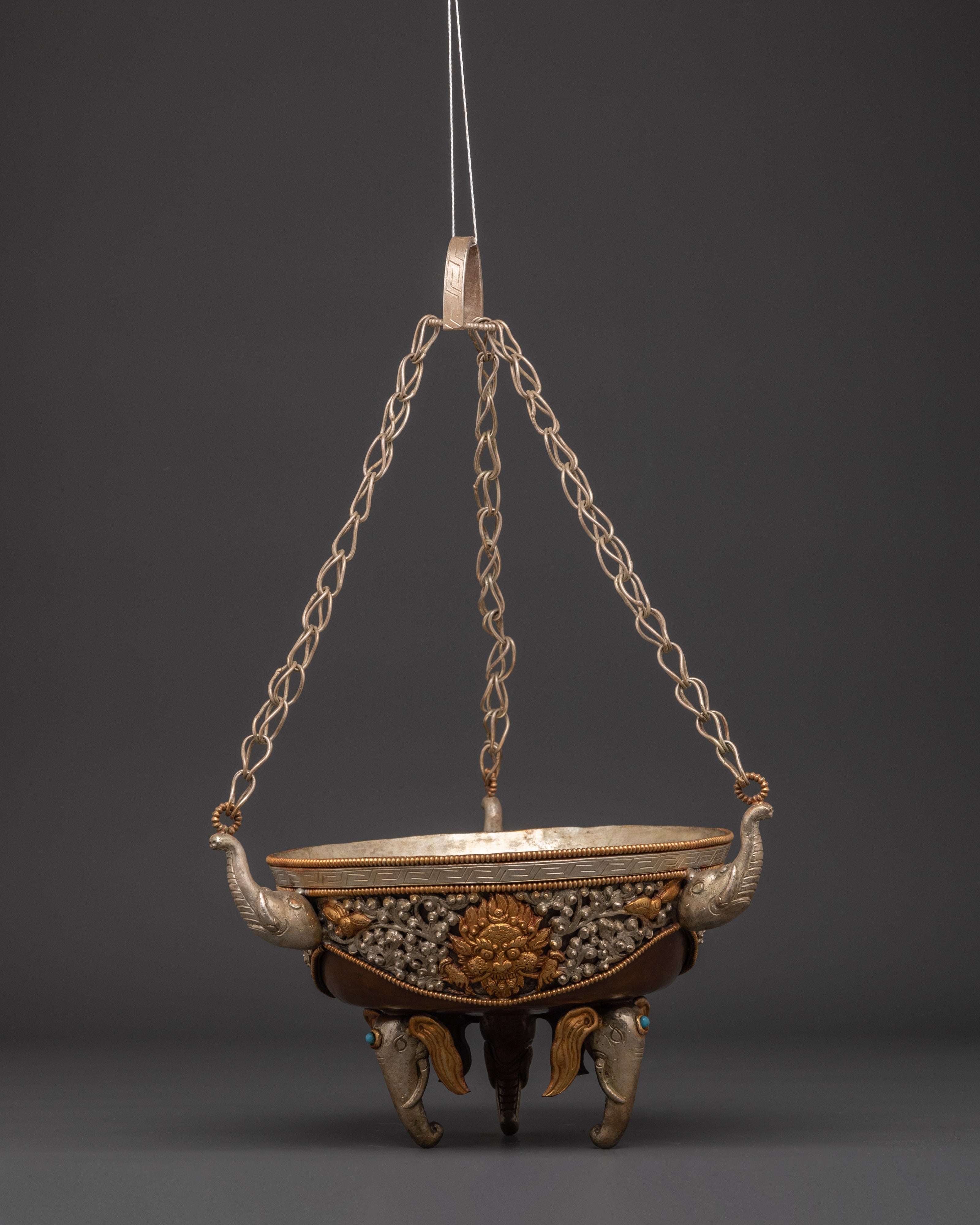 Tibetan Altar Hanging Incense Burner | Traditional Spiritual Incense Decor