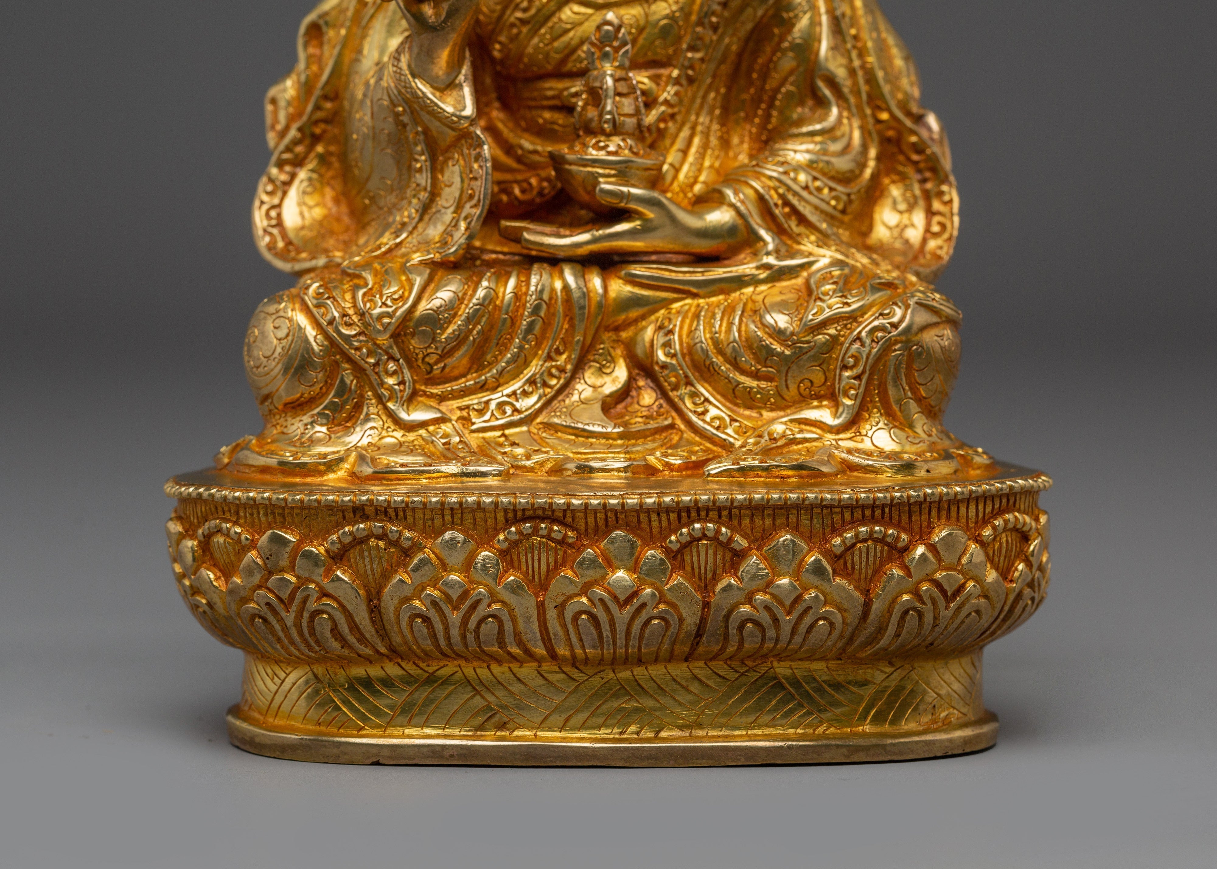 Himalayan  Guru Tsokye Dorje Handmade Statue | Manifestation of Padmasambhava