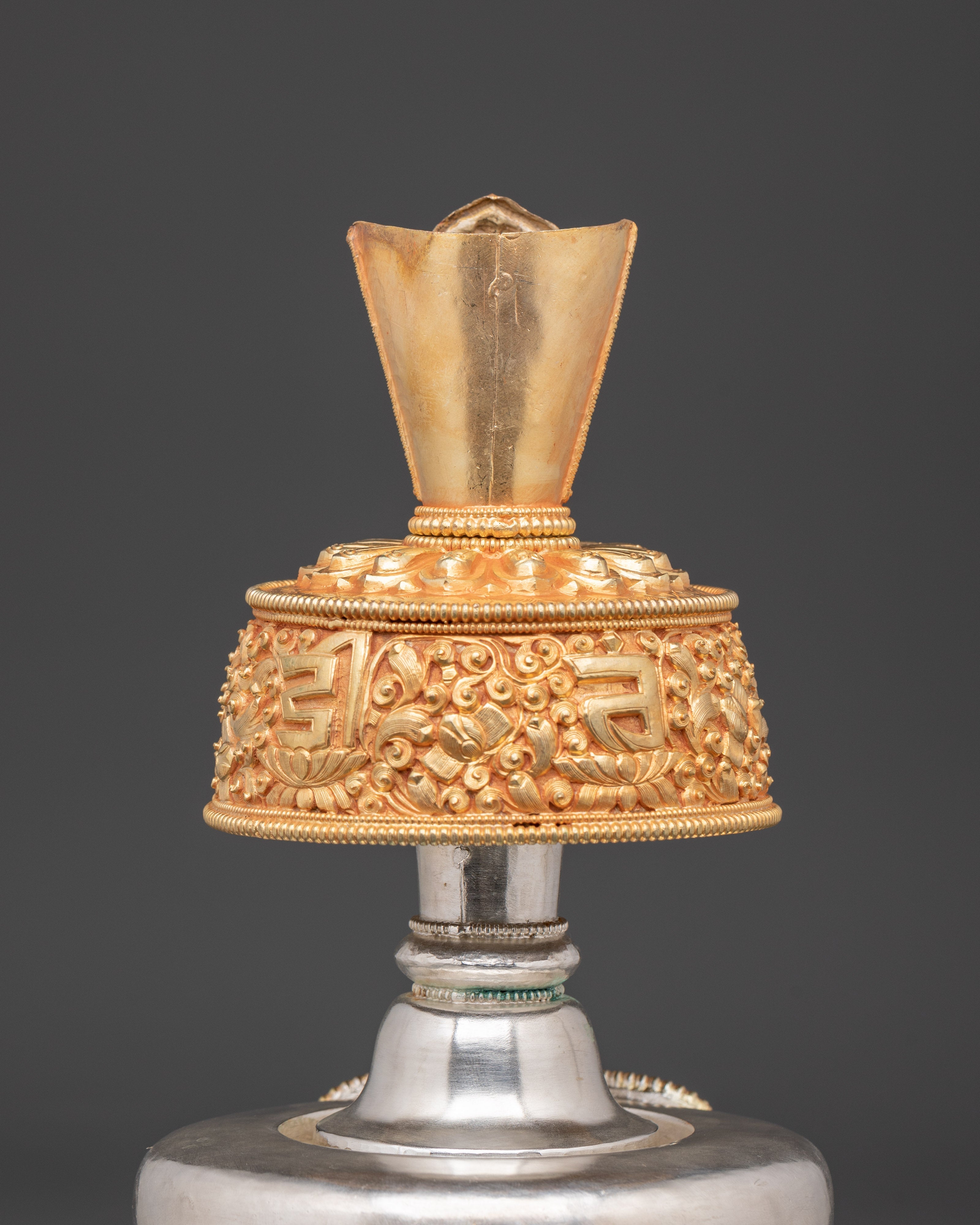 Sacred Tibetan Altar Bhumba | Buddhist Ritual Offering Vase
