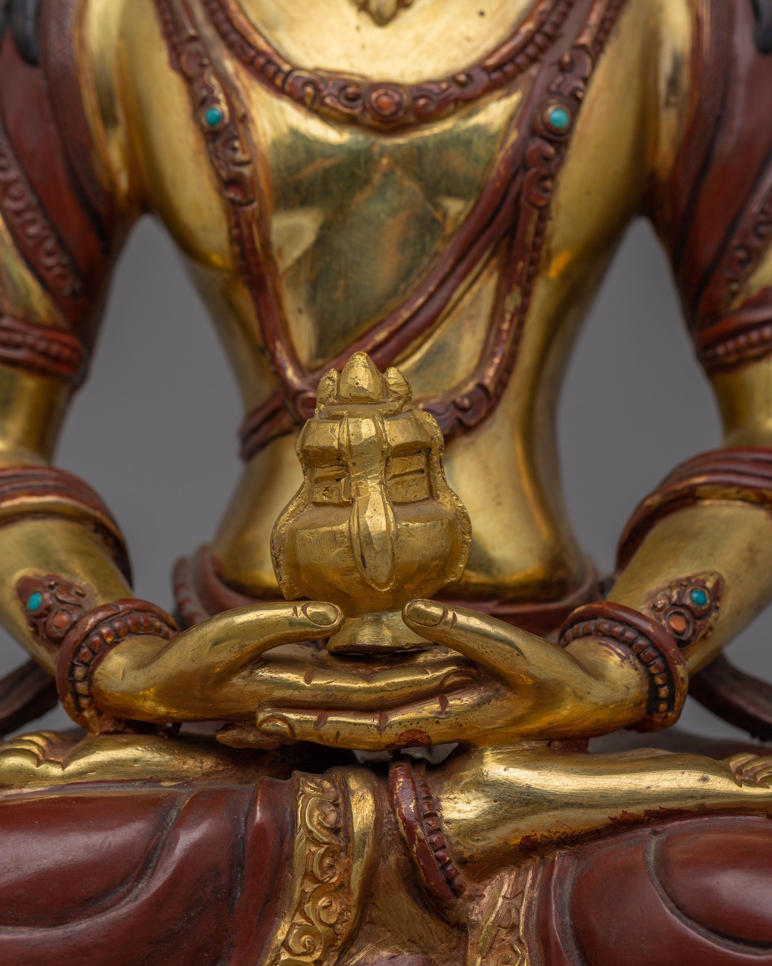 Tibetan Sacred Amitayus Statue | Symbol of Longevity