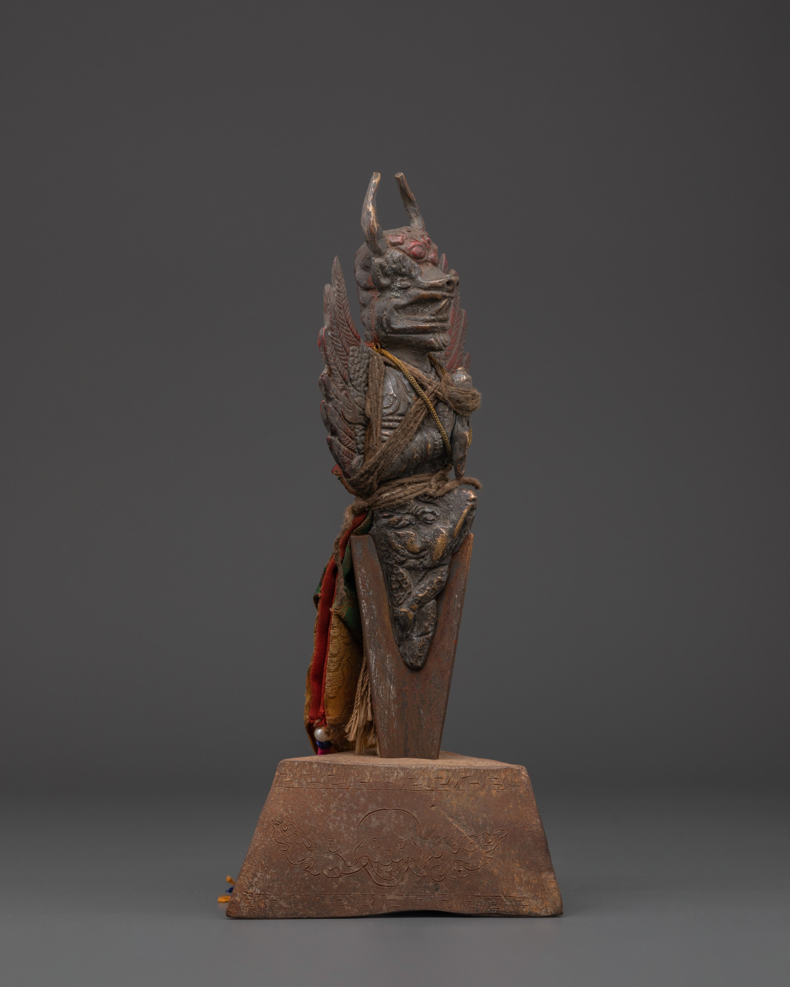 Protective Iron Phurba | Tibetan Sacred Ritual Dagger