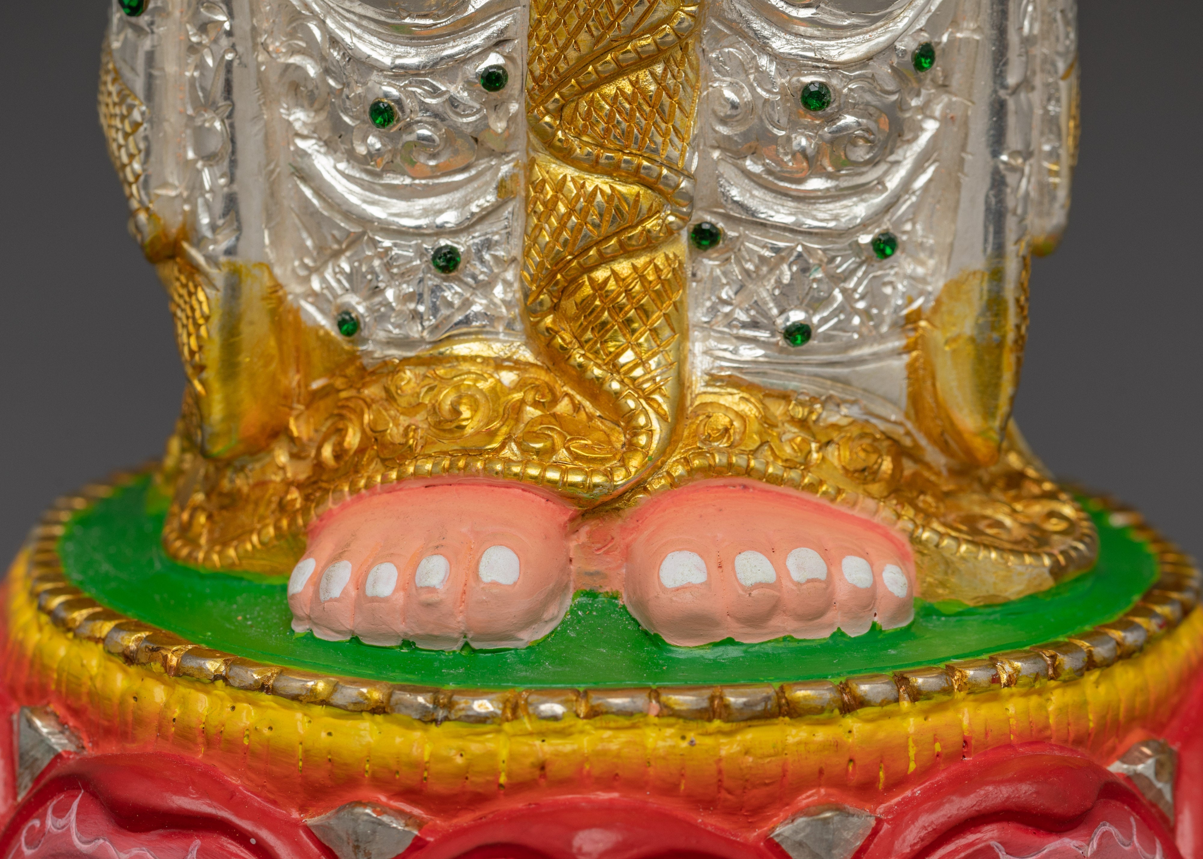 Tranquil Little Buddha Statue | Tibetan Baby Buddha Sculpture