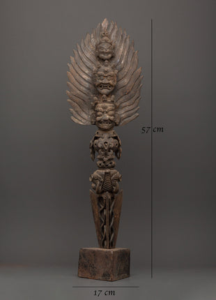 Mahakala Phurba Sacred Item | Wrathful Iron Ritual Dagger