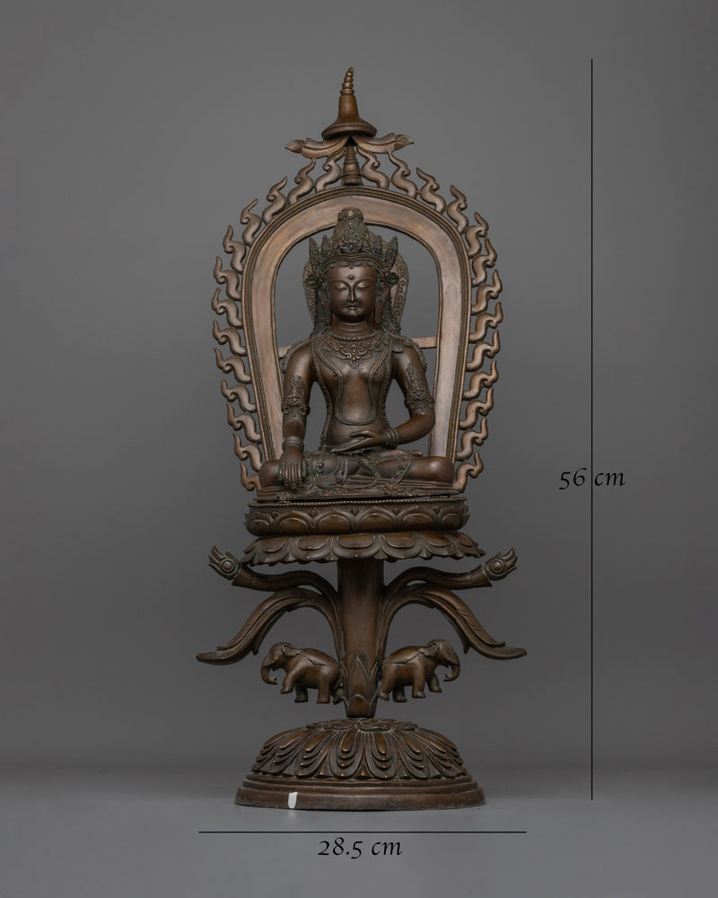 Buddha Statue Shakyamuni | Handcrafted Spiritual Sculpture for Sacred Spaces and Meditation