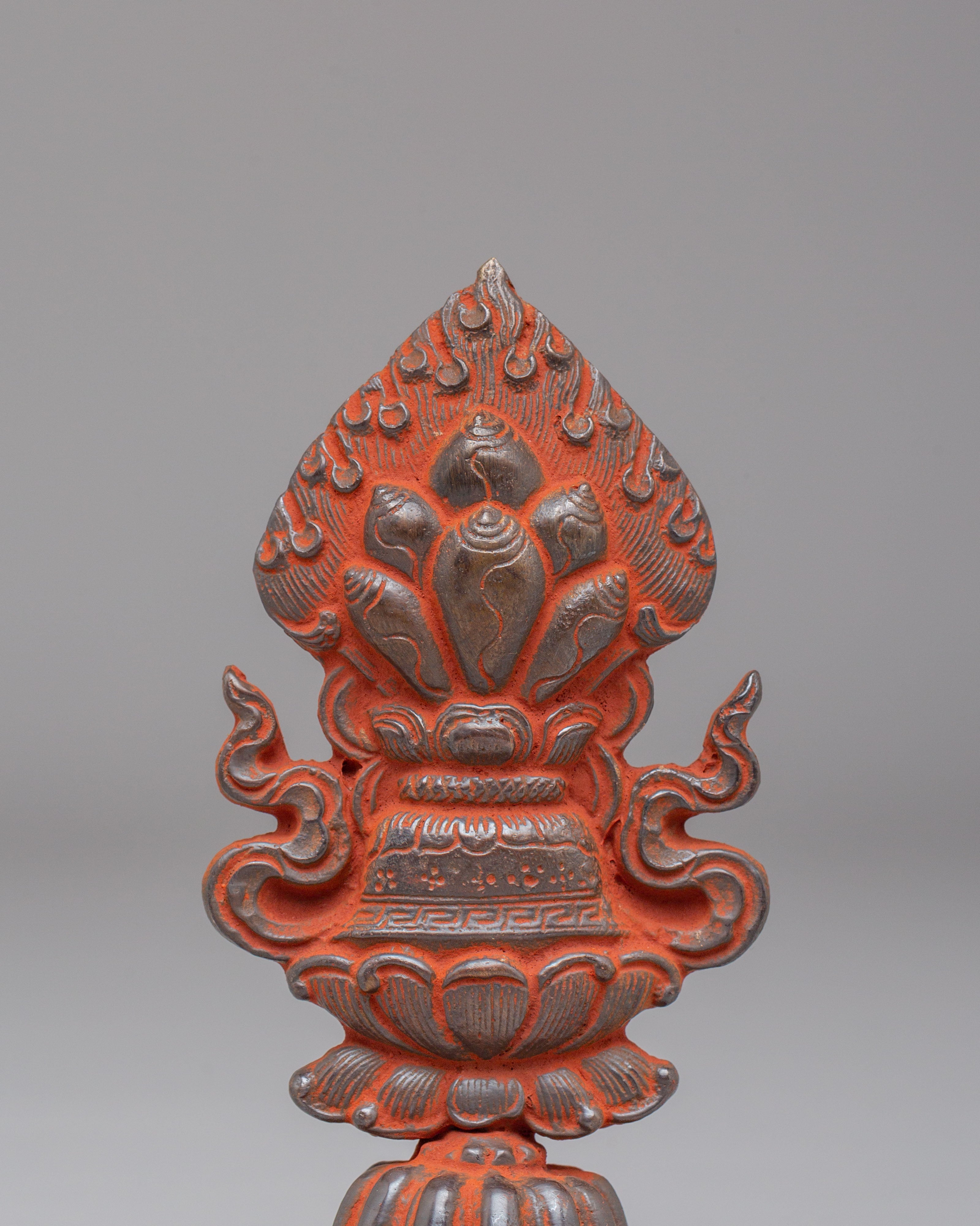Handcrafted Chakravartin Possession Offering | Tibetan Buddhist Ritual Art