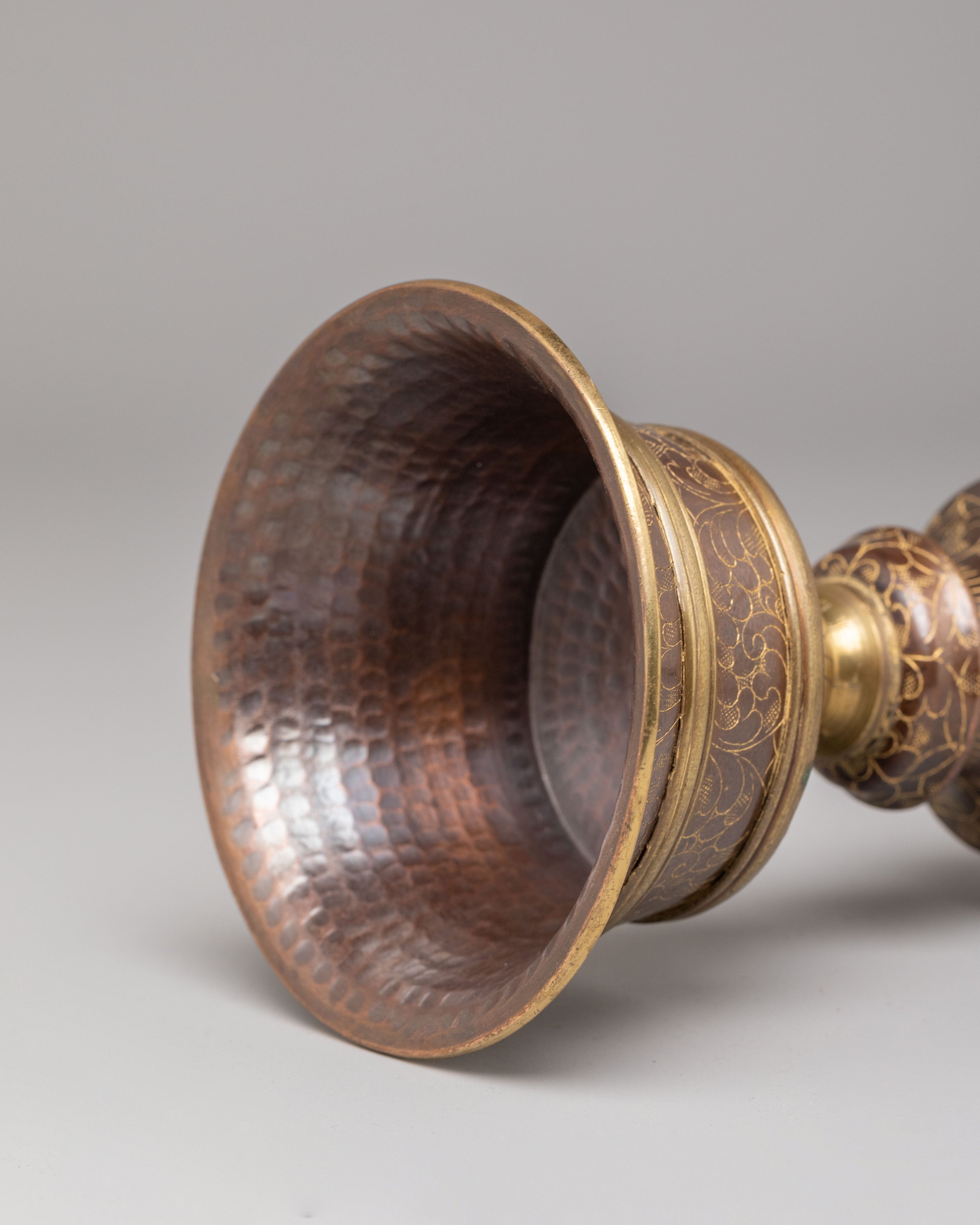 Sacred Tibetan Offering Lamp | Spiritual Light Offerings