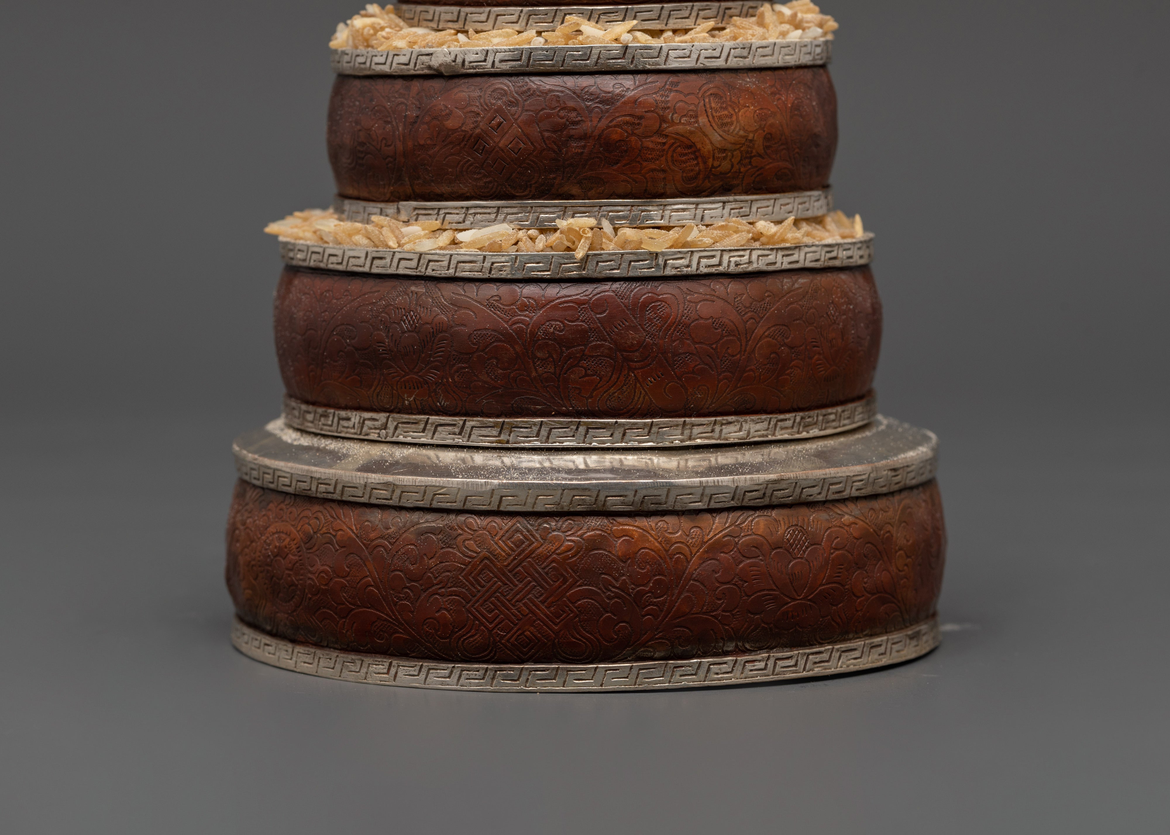 Tibetan Mandala Ritual Artifact | For Altar Offerings and Sacred Practices