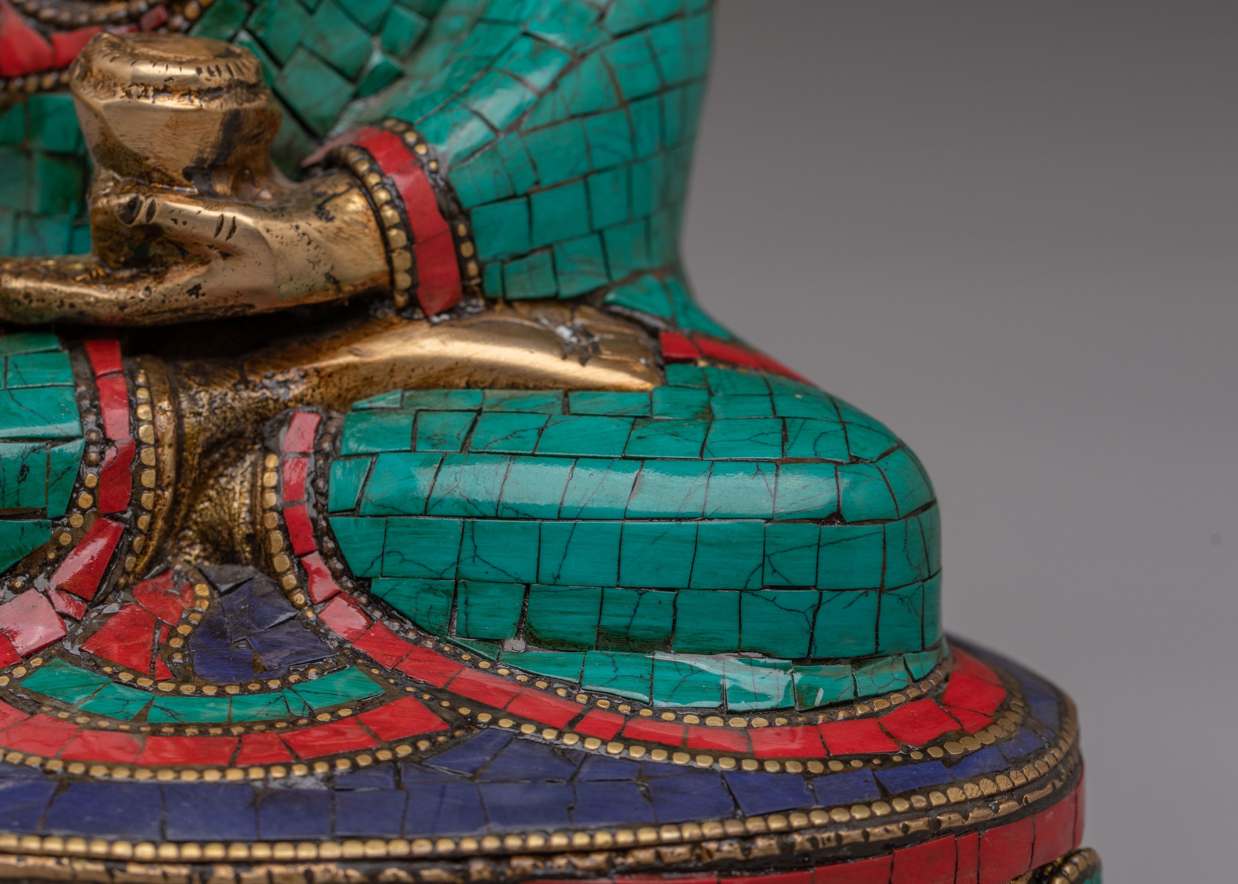 Handmade Medicine Buddha Statue | Healing Deity Medicine Buddha