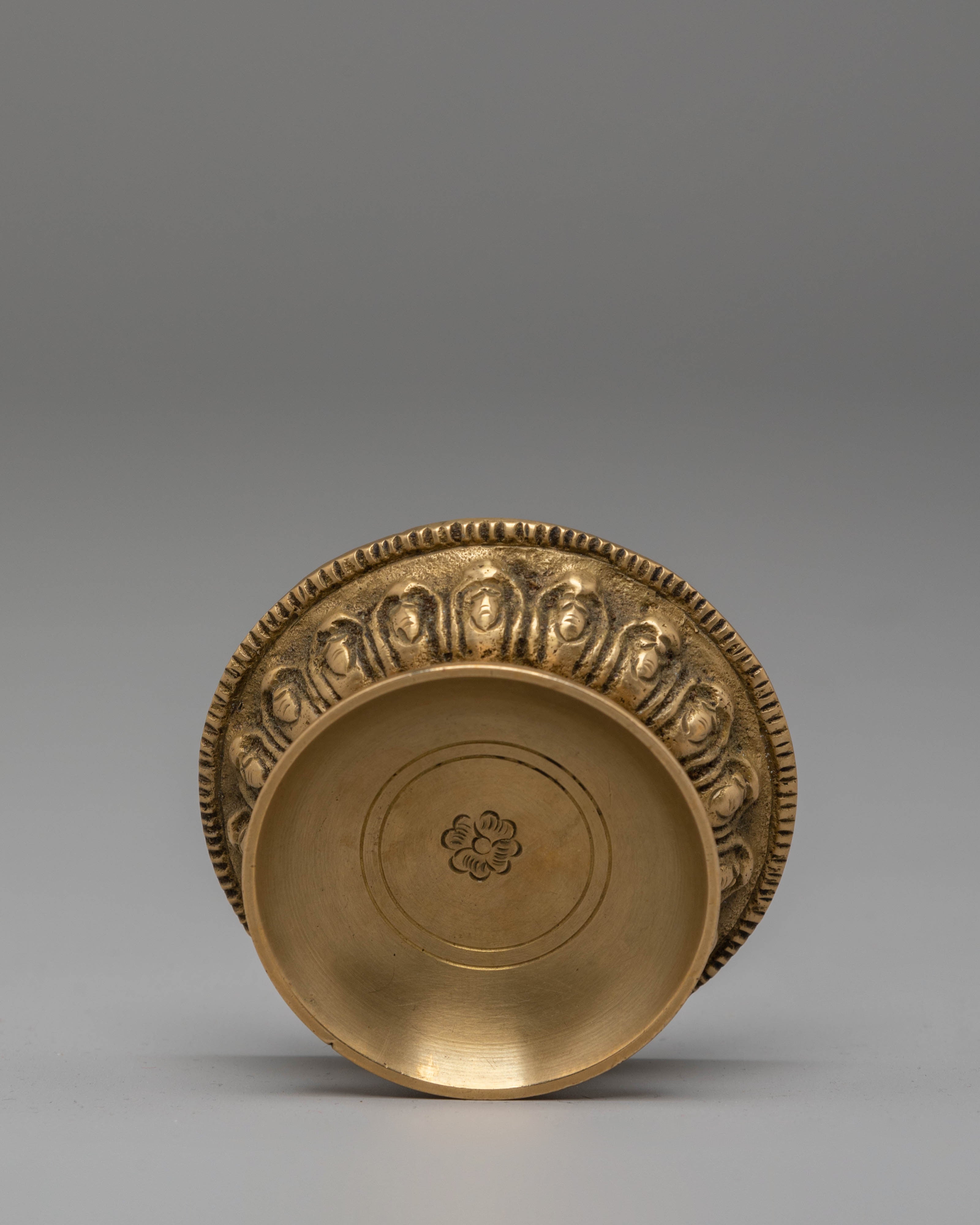 Oil Lamp for Altar Decor | Brass Lamp for Rituals