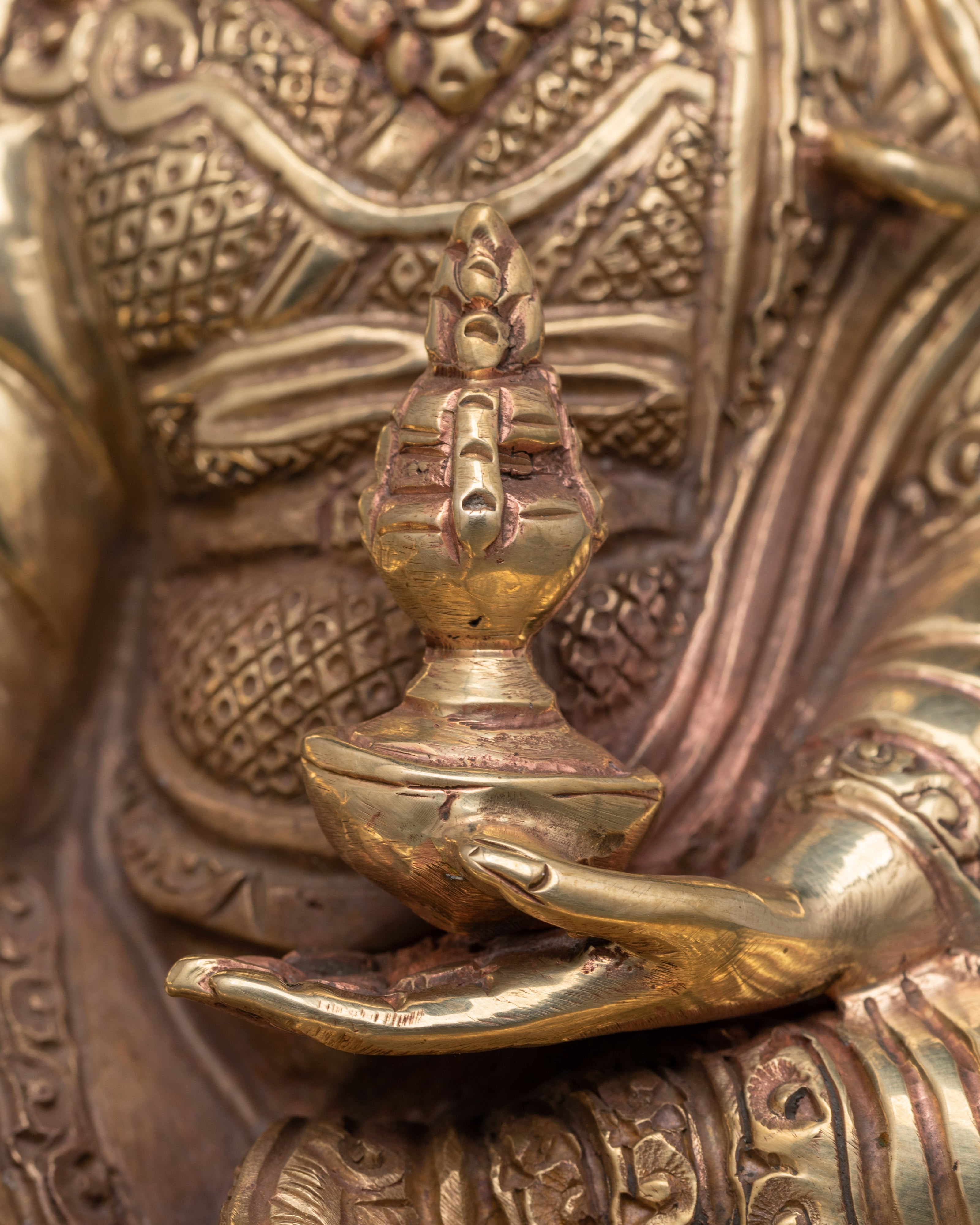 Guru Rinpoche Buddhist Tantric Deity | Padmasambhava Tibetan Sculpture