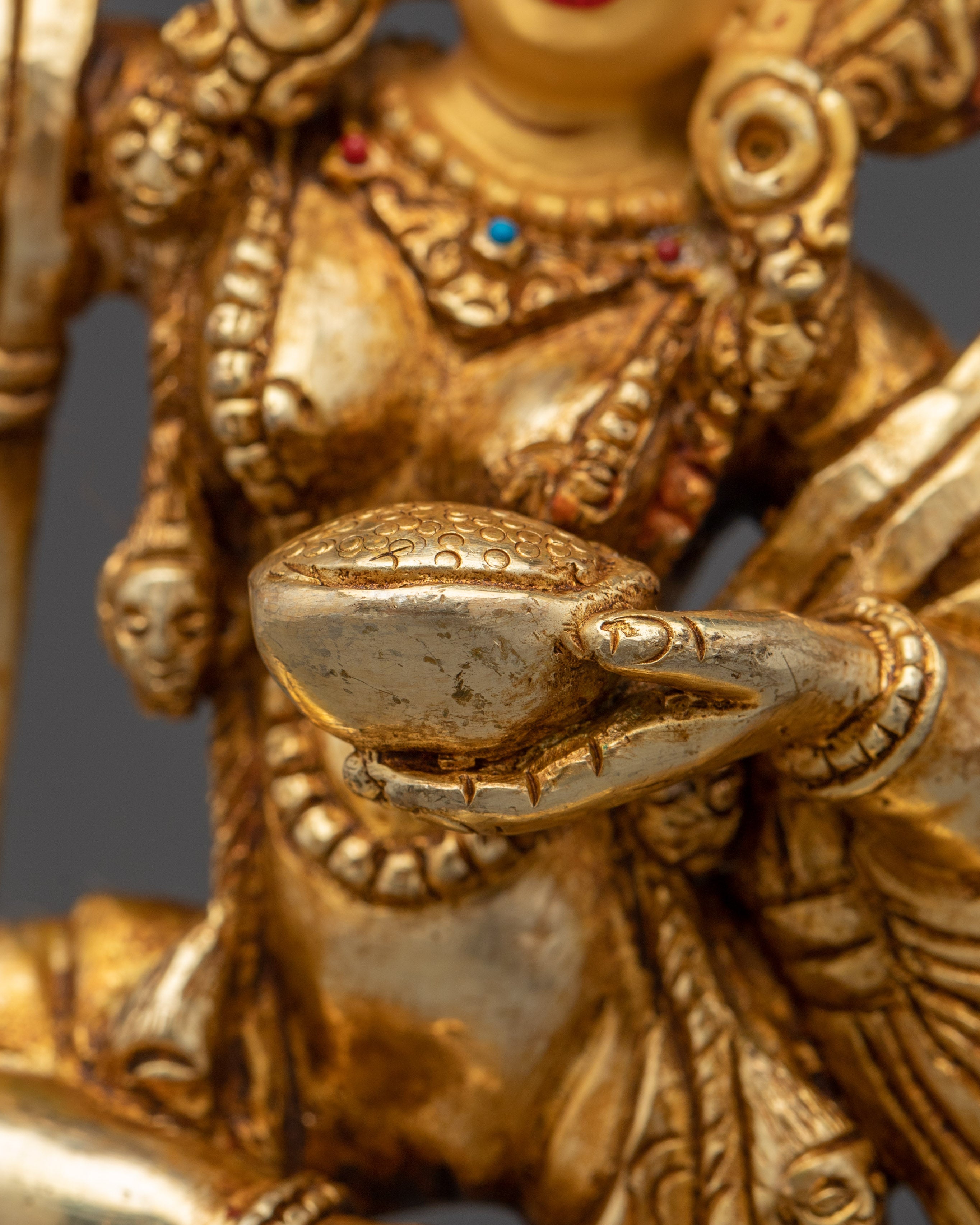Handcrafted Vajravarahi Statue | Tibetan Buddhist Goddess Sculpture