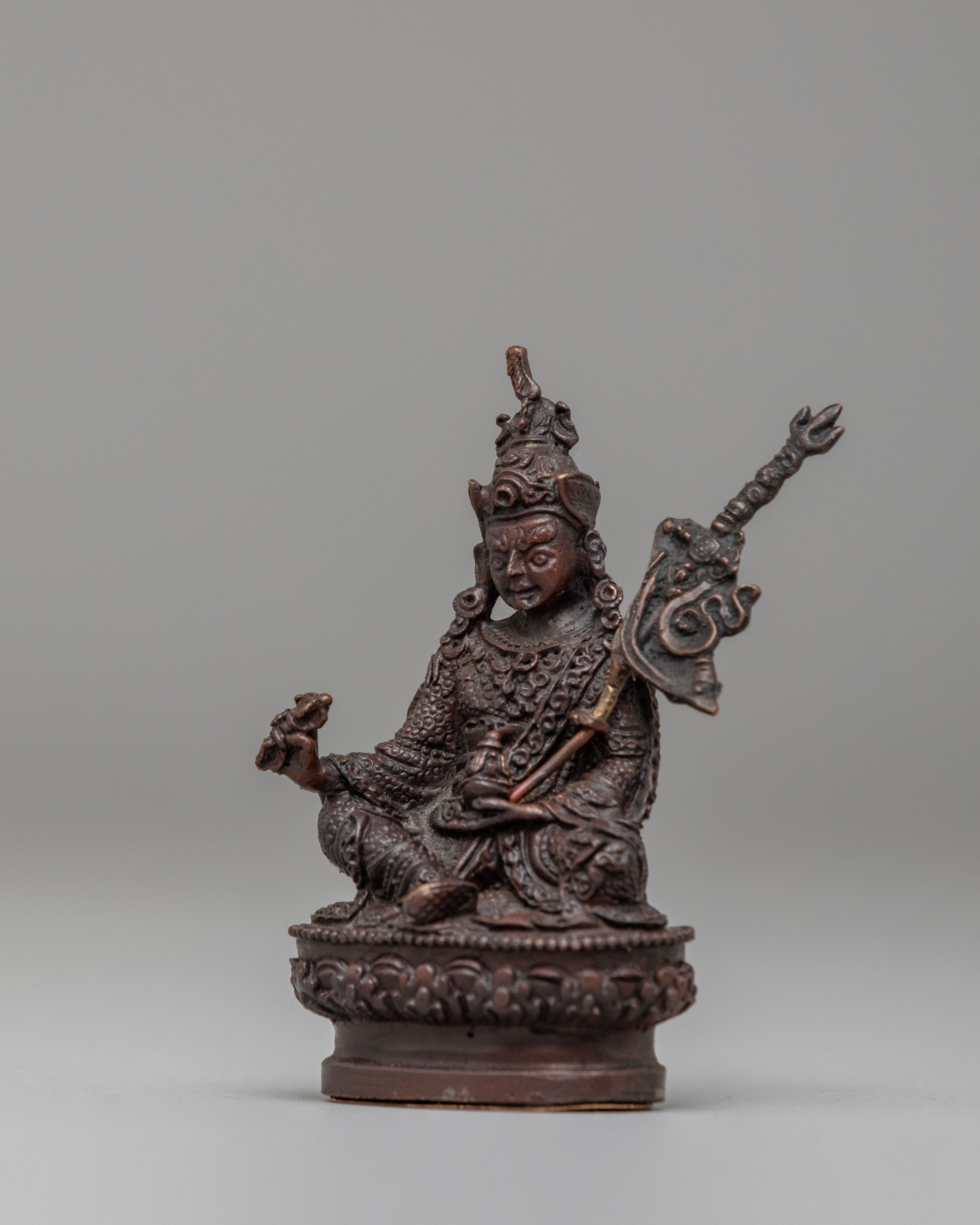 Lotus-Born Master Guru Rinpoche Sculpture | Padmasambhava Figurine