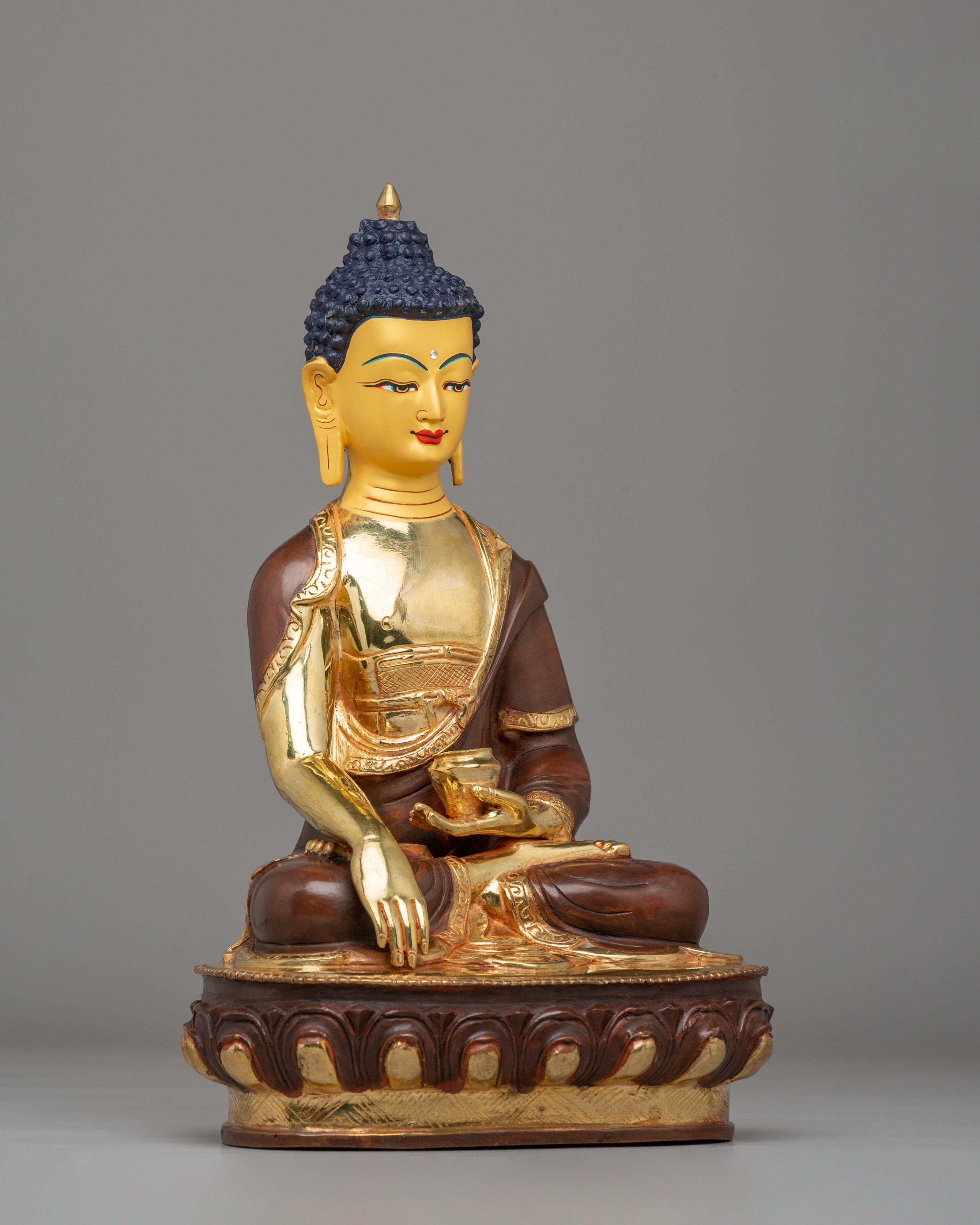 Handmade Shakyamuni Buddha Golden Statue