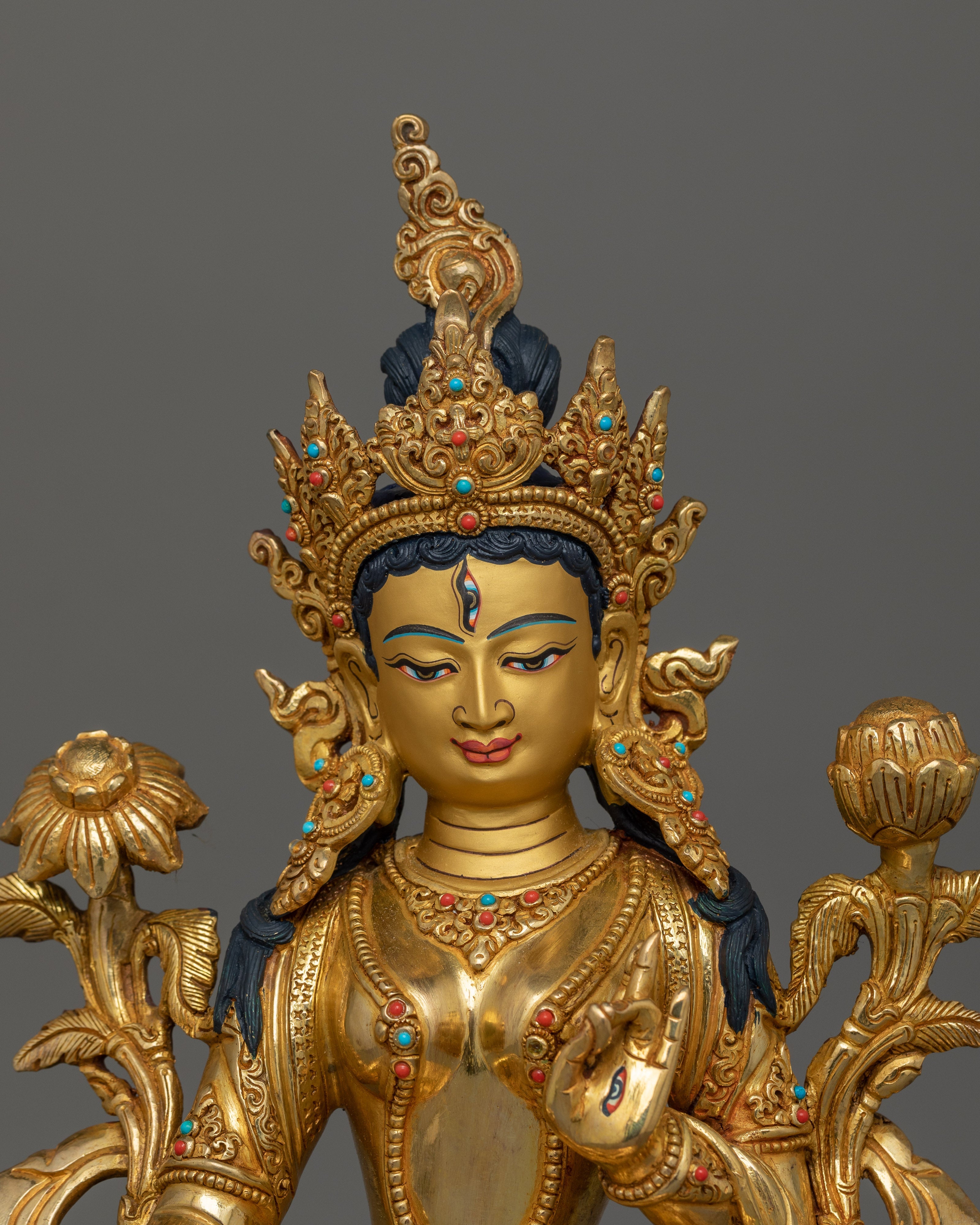 Feel The Power of White Tara Statue | The Goddess of Longevity