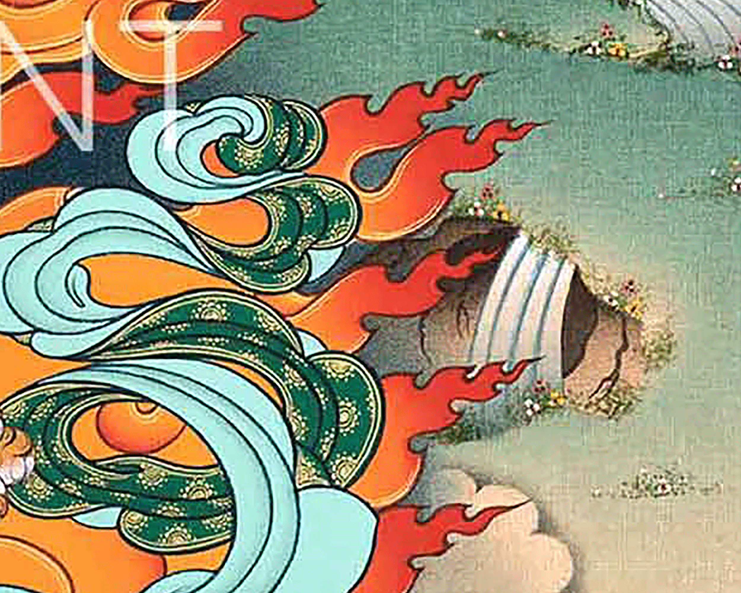 Vajrapani Buddhism | Himalayan wall decor