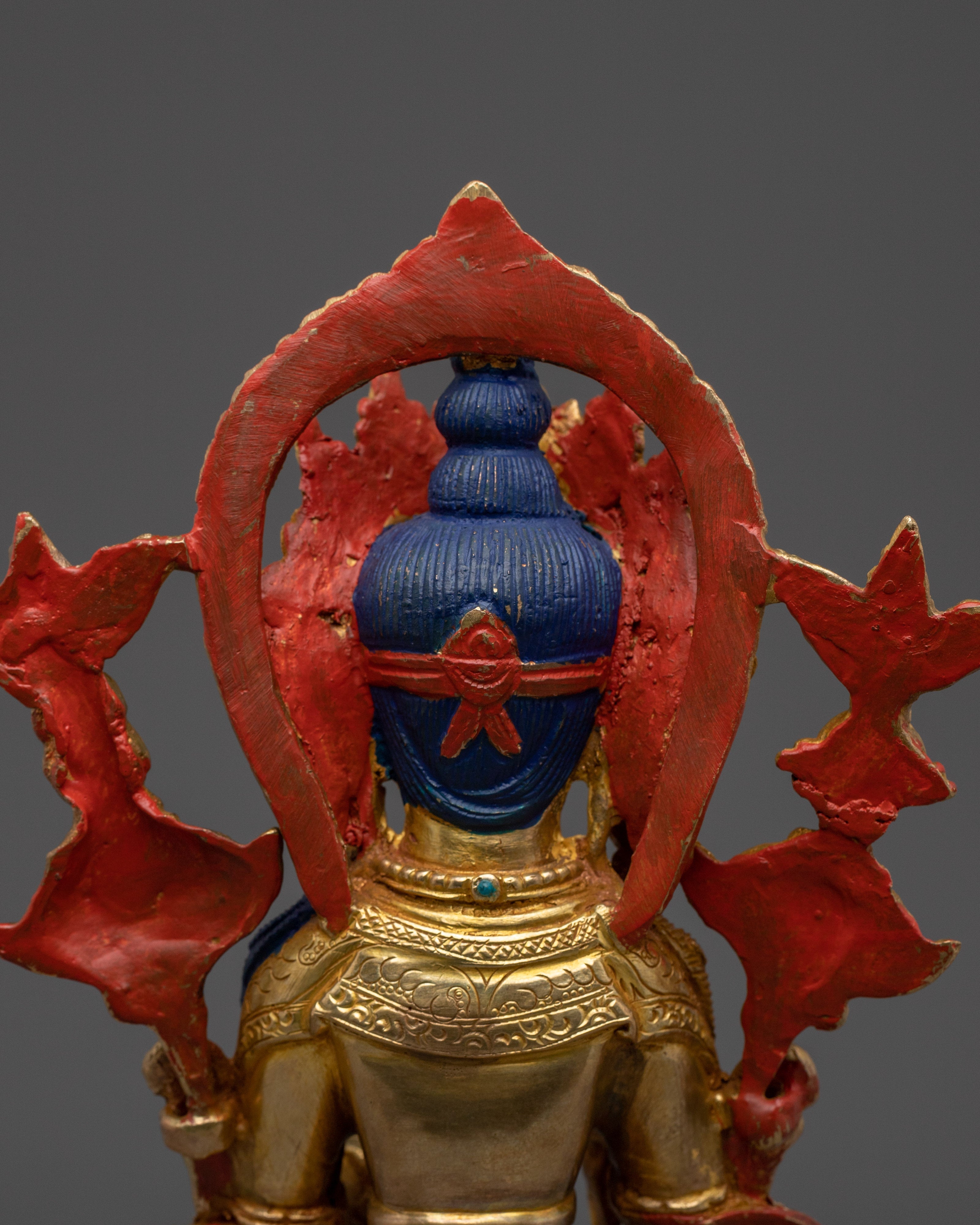 Future Buddha Maitreya Handmade Statue | Buddhist Spiritual Artwork