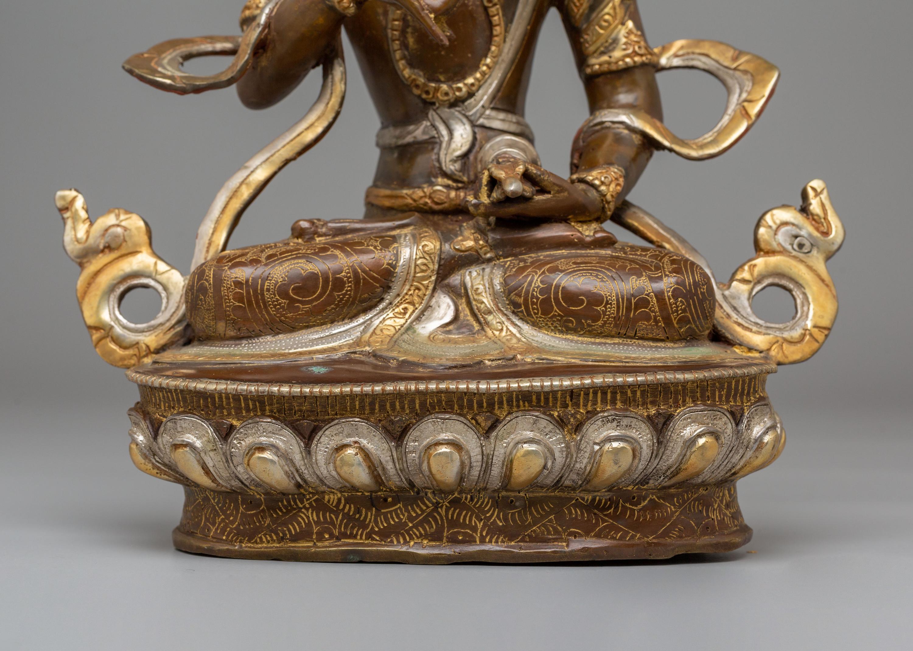 Purity Symbol Vajrasattva Statue | Handcrafted Tibetan Buddhist Art