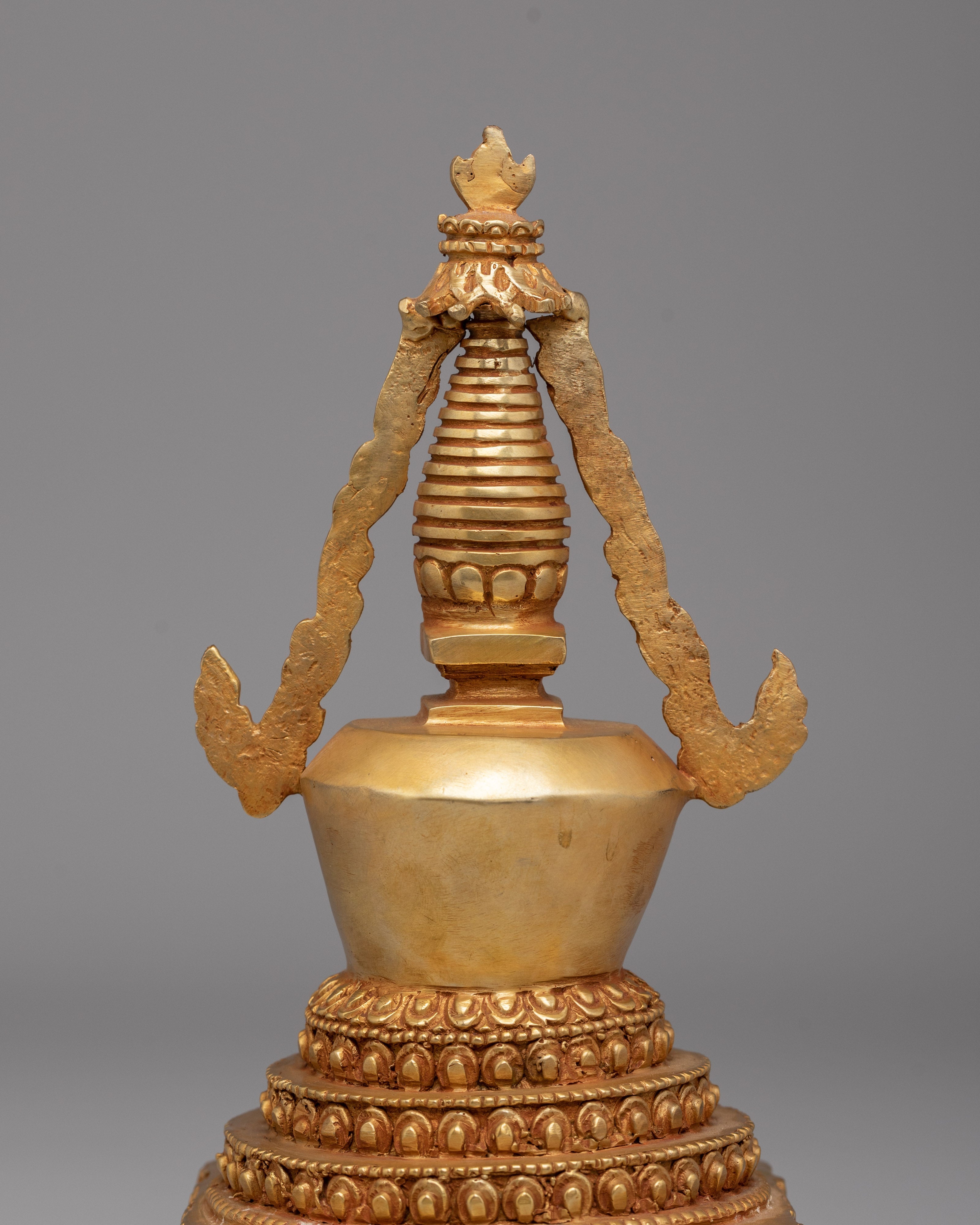 Handmade Tibetan Stupa for Rituals | Sacred Buddhist Altar Decor