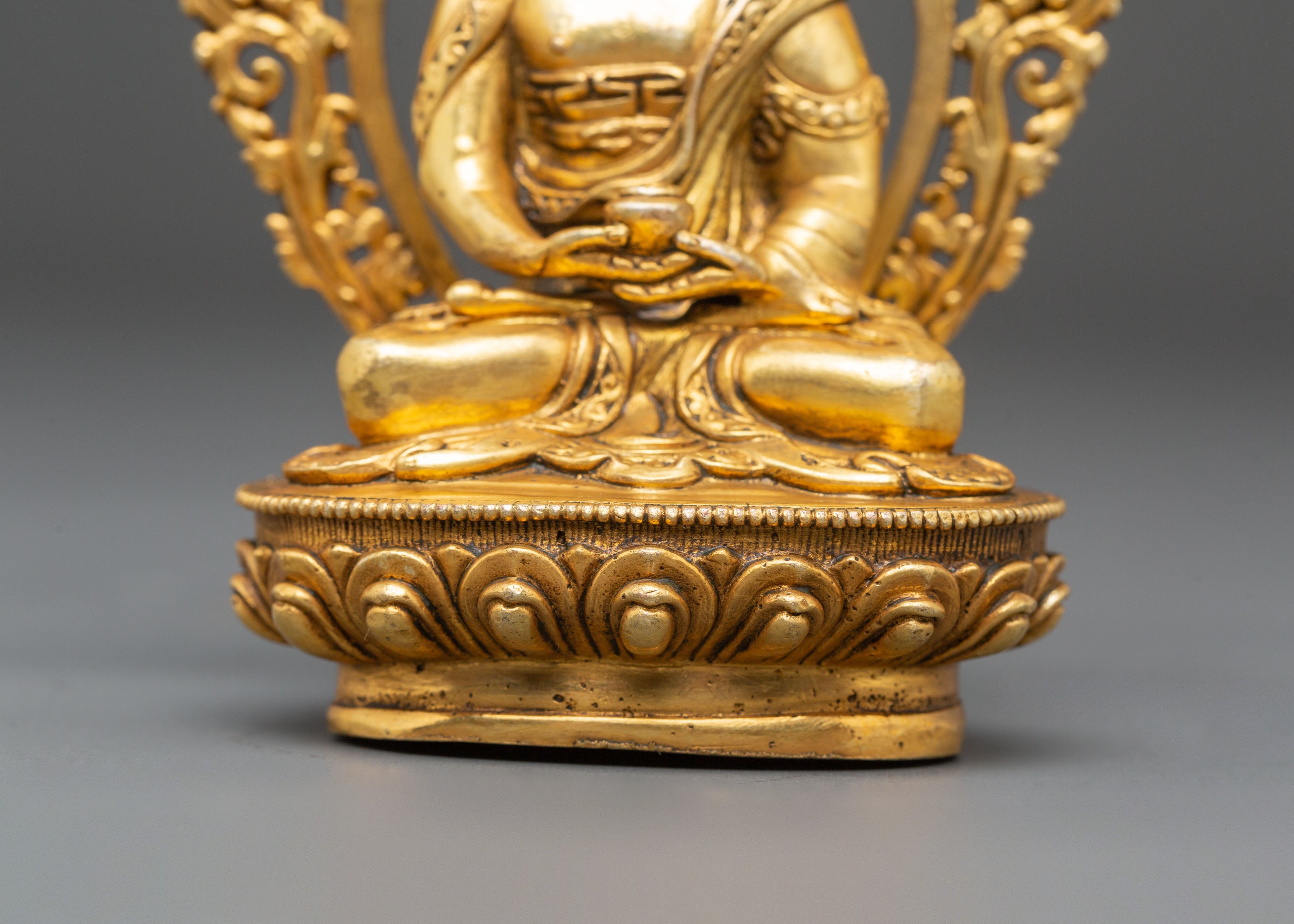 Pure Land Buddha Amitabha Statue | Symbol of Tranquility and Enlightenment