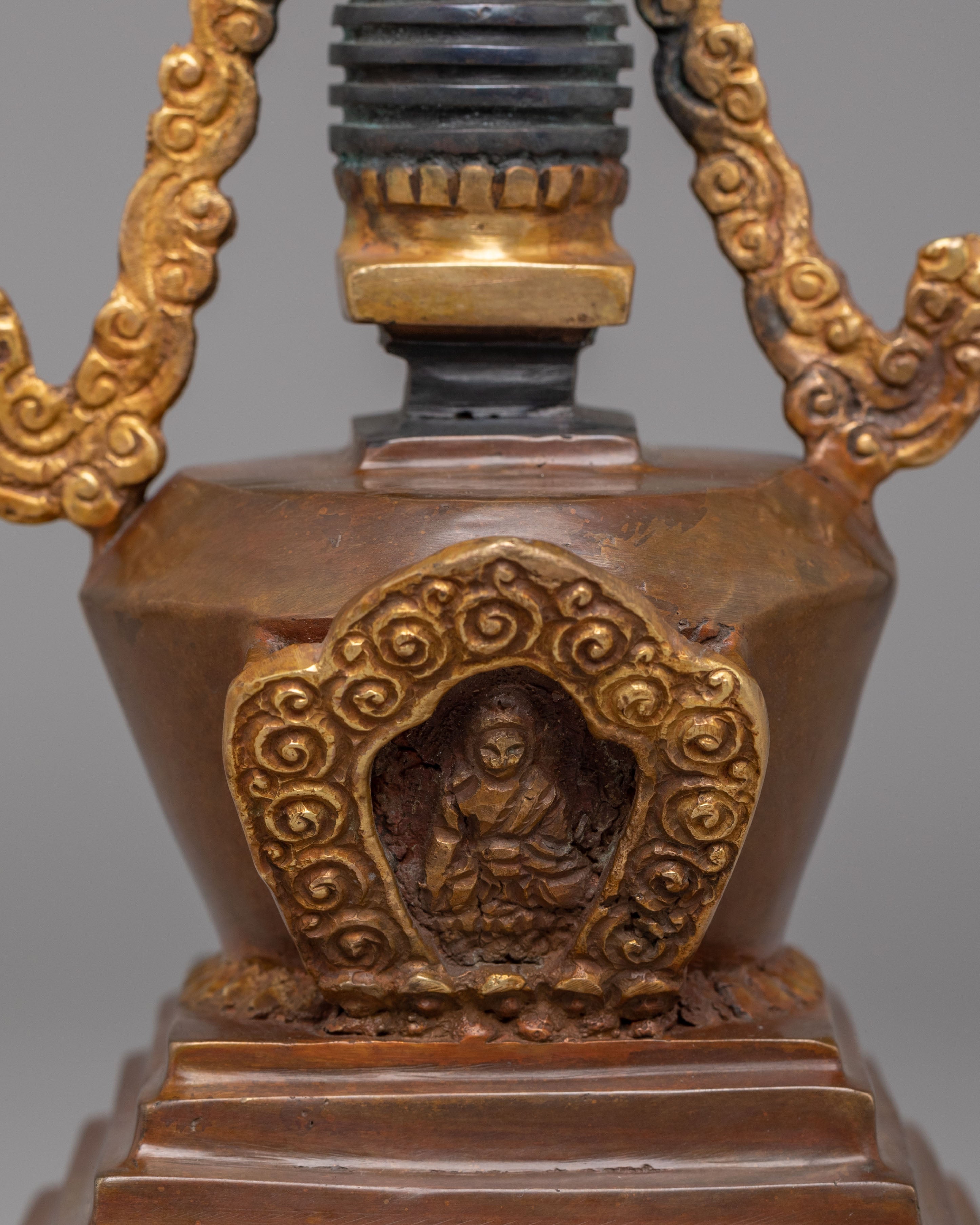 Tibetan Altar Enlightenment Stupa | Symbol of Spiritual Awakening