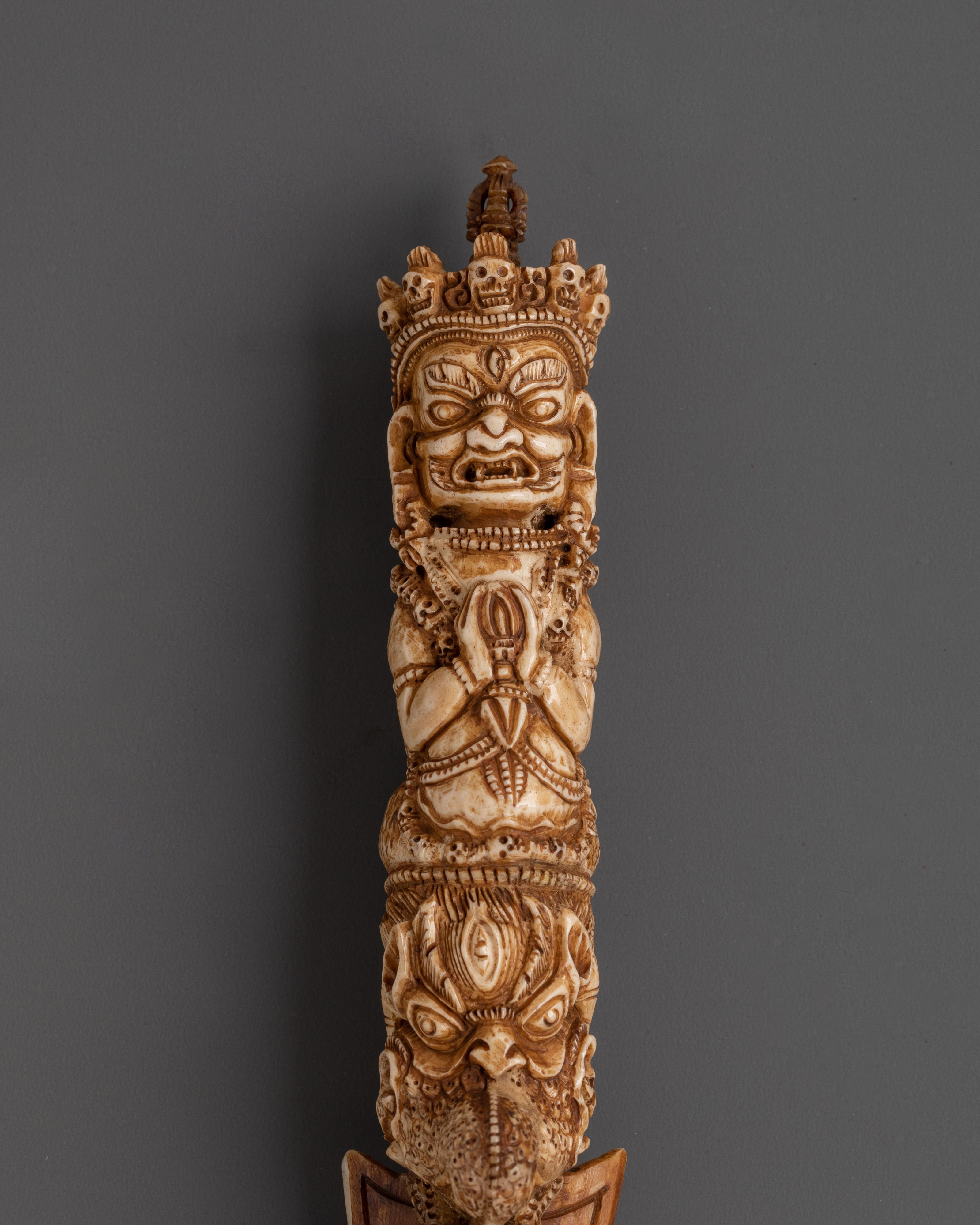 Tibetan Buddhist Phurba Dagger | Spiritual Tool for Protection