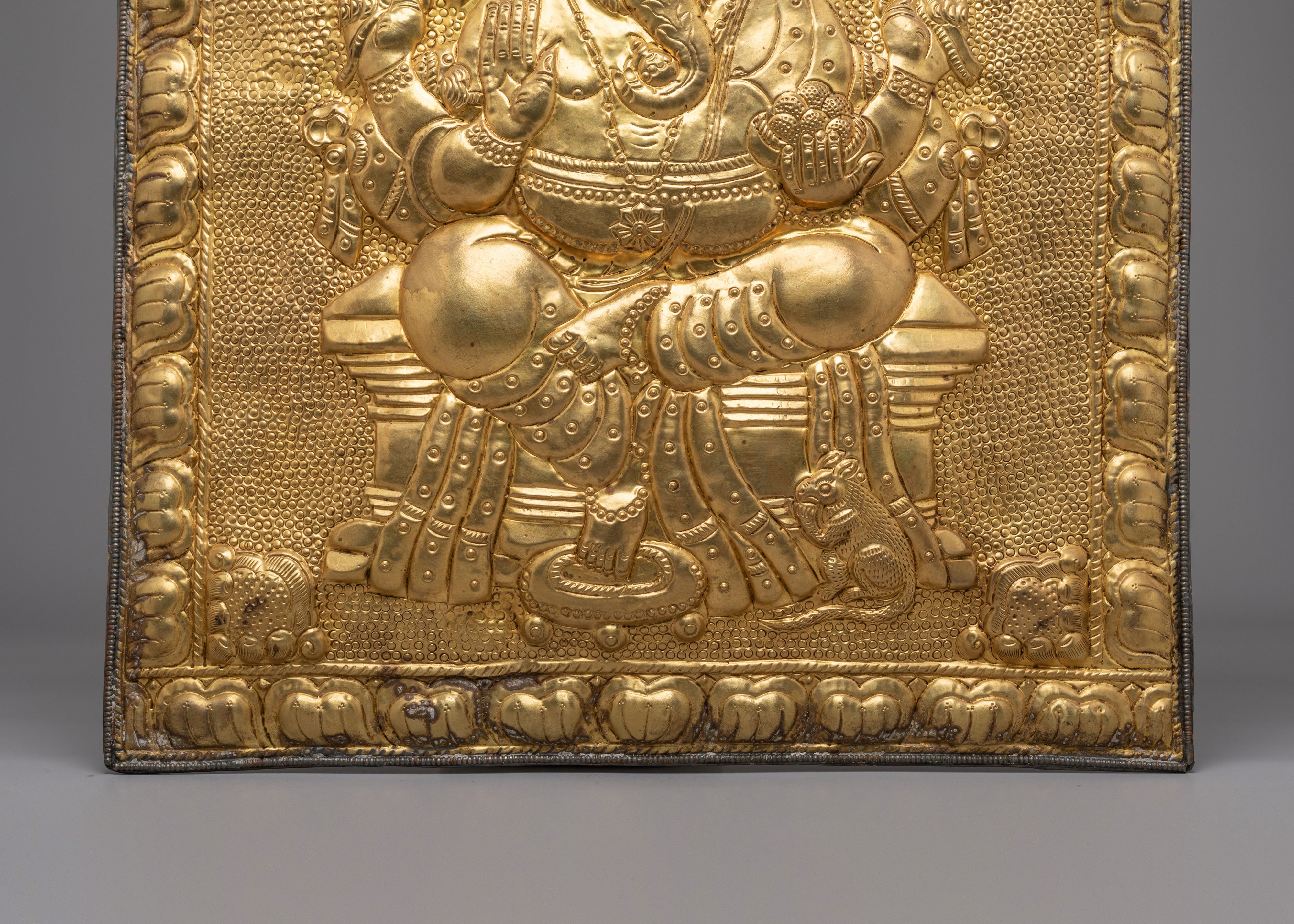 Traditional Ganesha Wall Hanging | Hindu Deity Art