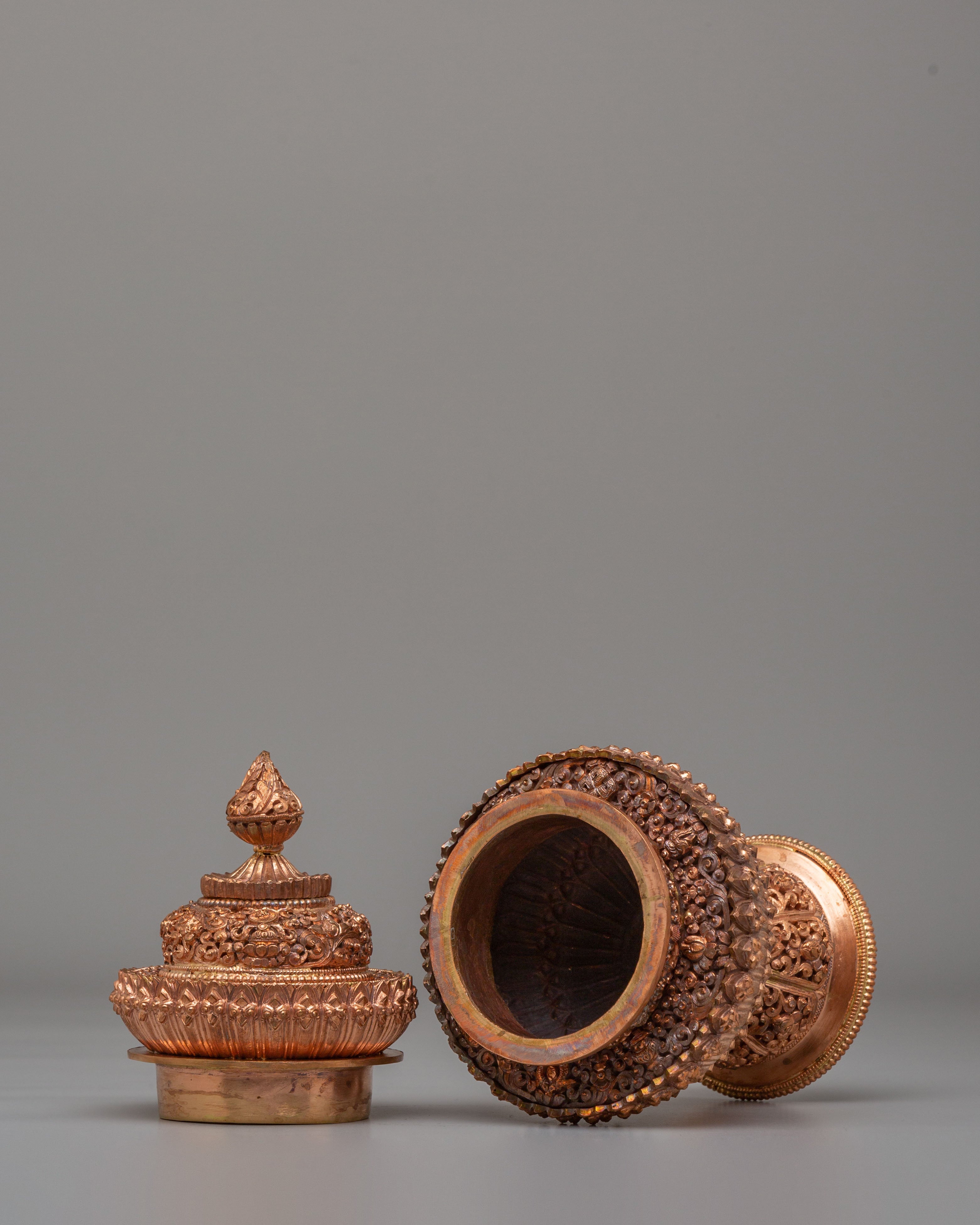 Handmade Dhupur Rice Pot | Tibetan Buddhist Ritual Vessel